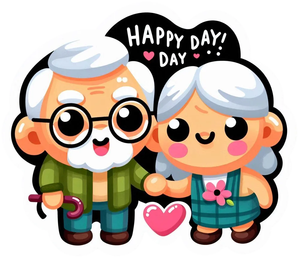 Happy Grandparents Day 2024 Wishes - Royalty Free Grandparents Day Image | Pngmagic Free Download Happy Grandparents Day 2024 Wishes - High Quality Grandparents Day PNG Image