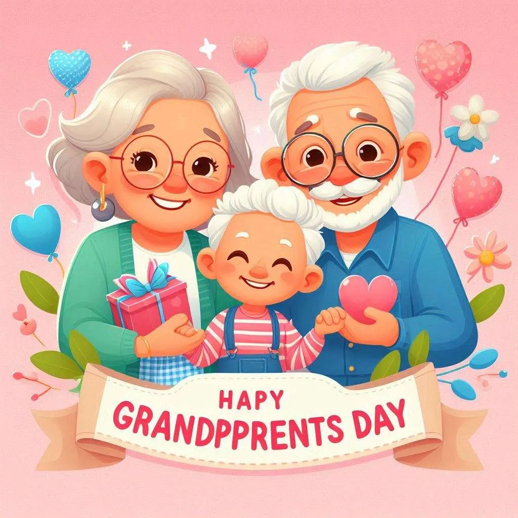 Happy Grandparents Day With Grandchildren Pictures - Royalty Free Grandparents Day Image | Pngmagic Free Download Happy Grandparents Day With Grandchildren Pictures - High Quality Grandparents Day Background