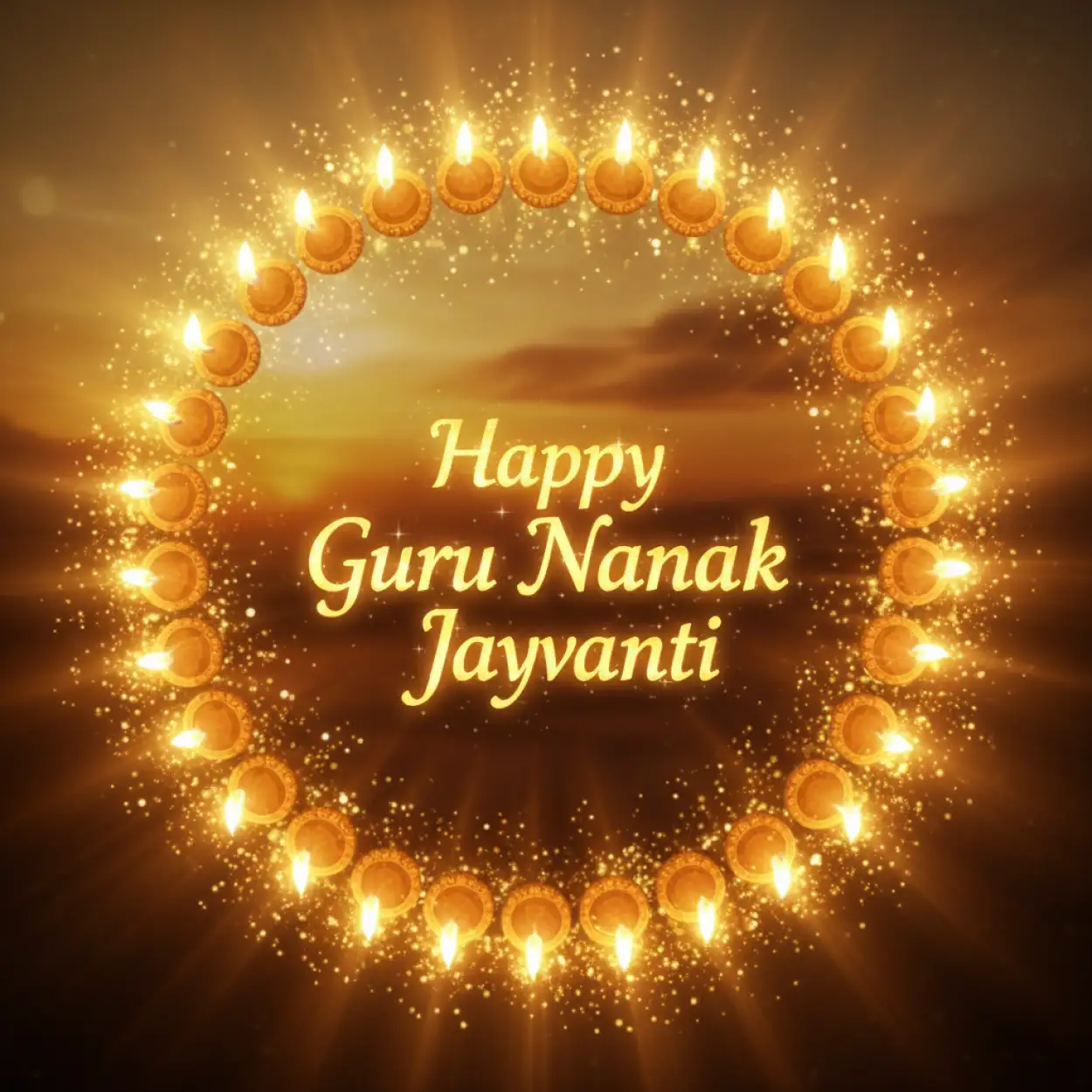 Free Download Happy Guru Nanak Jayanti 2025 3d Text Design Free Download - High Quality Happy Guru Nanak Jayanti 2025 Background
