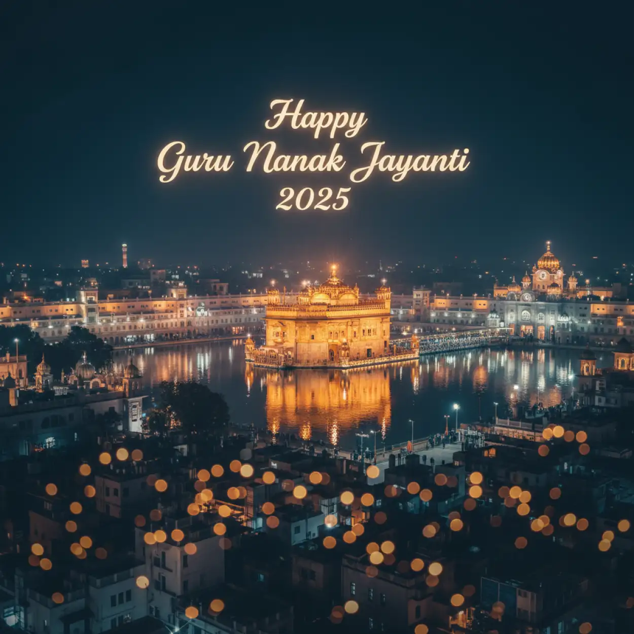 Free Download Happy Guru Nanak Jayanti 2025 Photo Frame Editing Template - High Quality Happy Guru Nanak Jayanti 2025 Background