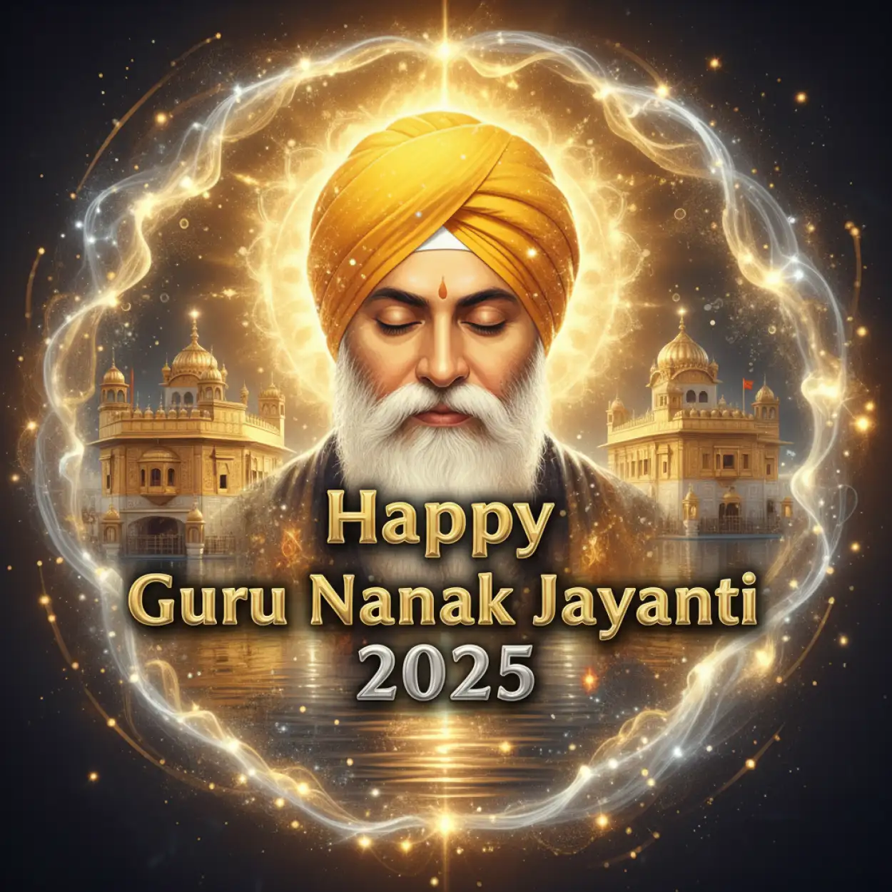 Free Download Happy Guru Nanak Jayanti 2025 Quotes In Punjabi Language - High Quality Happy Guru Nanak Jayanti 2025 Background