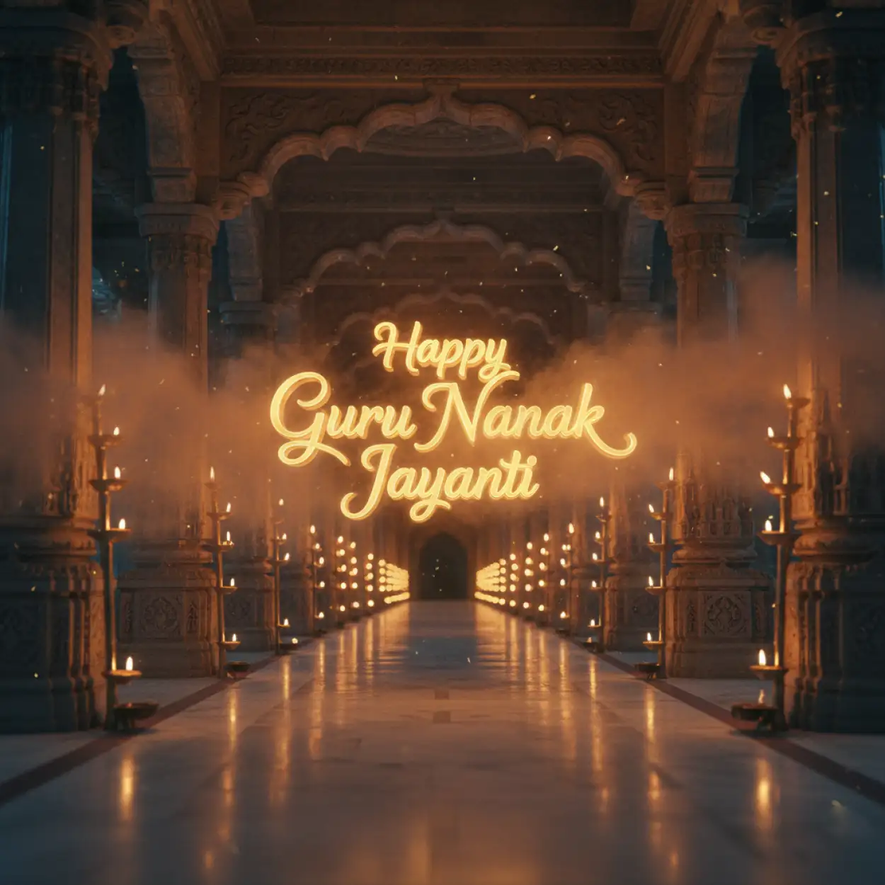 Free Download Happy Guru Nanak Jayanti Creative Graphic Design Concept - High Quality Happy Guru Nanak Jayanti Background