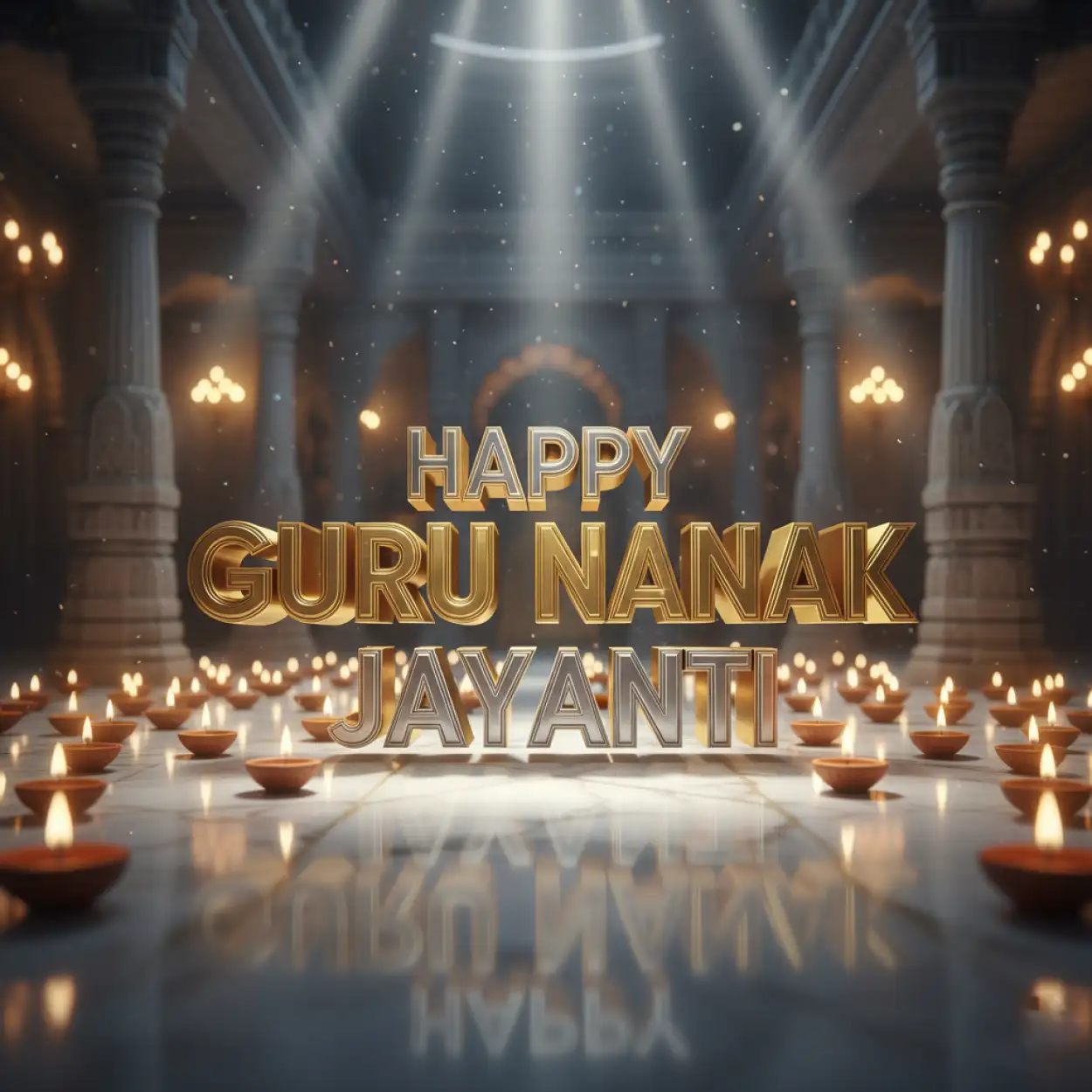 Free Download Happy Guru Nanak Jayanti Golden Temple Wallpaper 4k - High Quality Happy Guru Nanak Jayanti Background