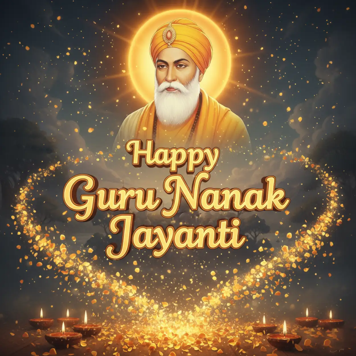 Free Download Happy Guru Nanak Jayanti Inspirational Quotes - High Quality Happy Guru Nanak Jayanti Image