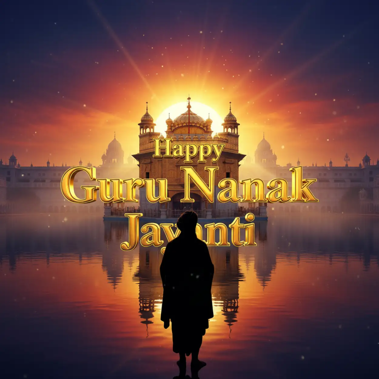 Free Download Happy Guru Nanak Jayanti Instagram Post Template Free - High Quality Happy Guru Nanak Jayanti Background