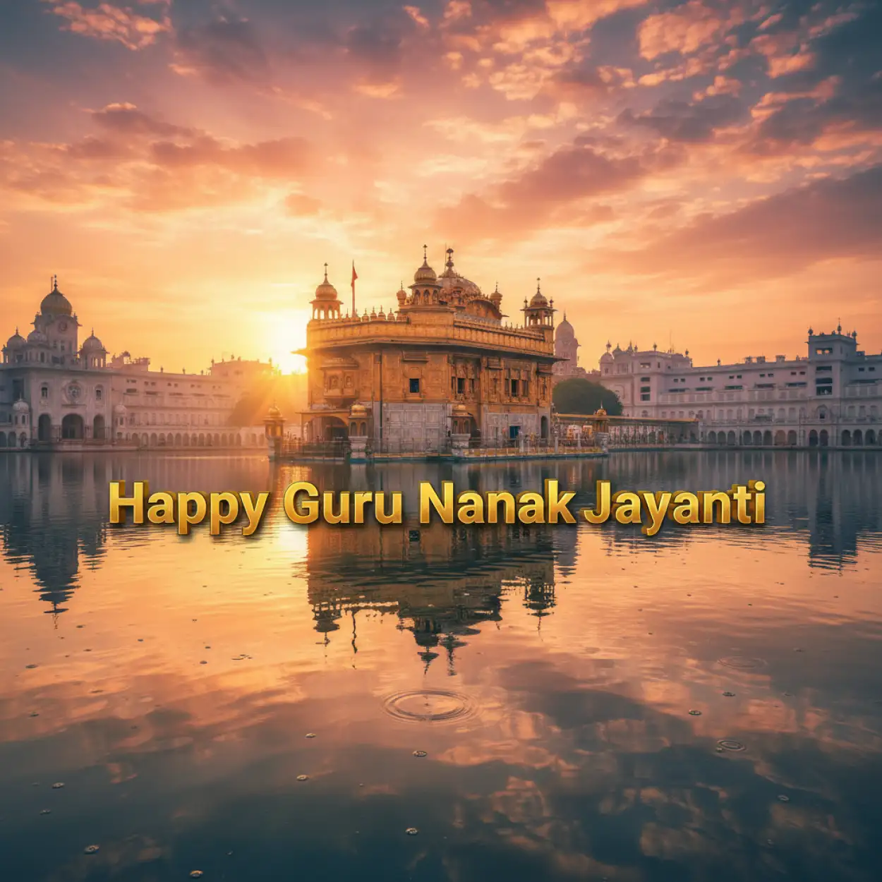 Free Download Happy Guru Nanak Jayanti Poster Design Background Hd - High Quality Happy Guru Nanak Jayanti Background