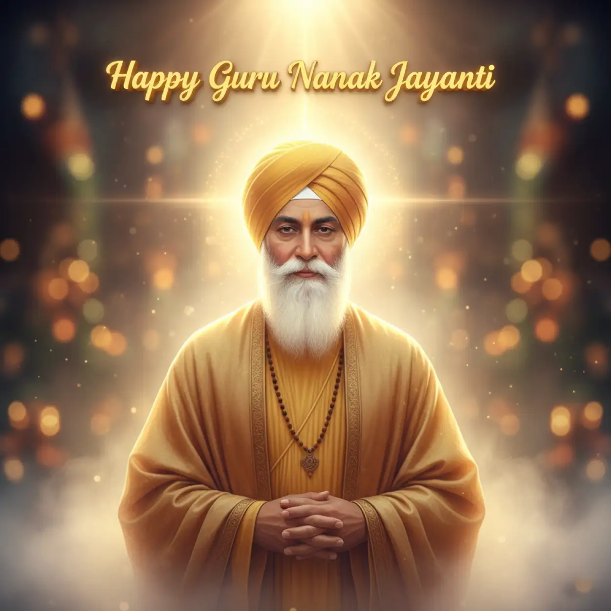 Free Download Happy Guru Nanak Jayanti Vector Art Illustration Free - High Quality Happy Guru Nanak Jayanti Background