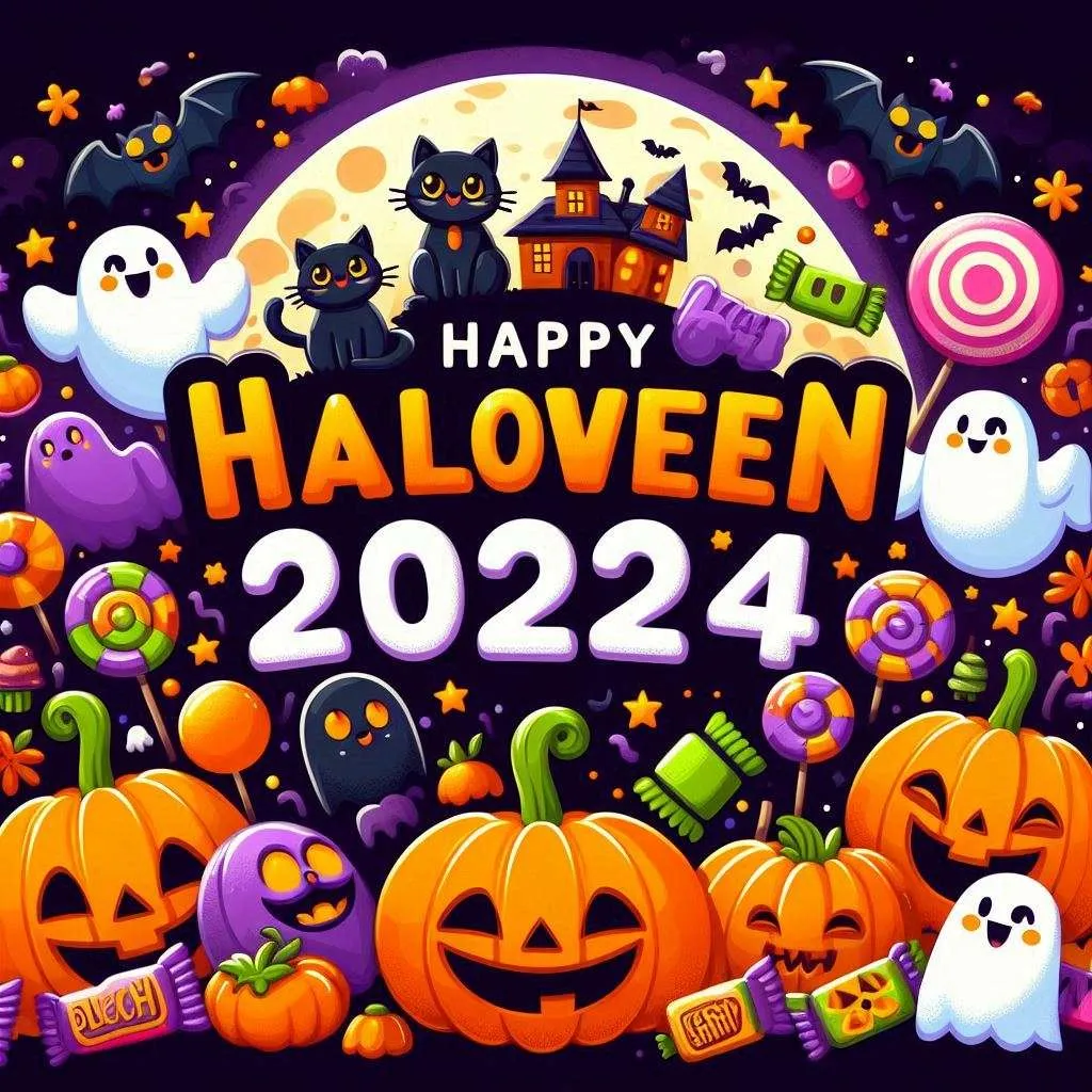 Free Download Happy Halloween 2024 Scary Pumpkin Wallpapers - High Quality Happy Halloween Background