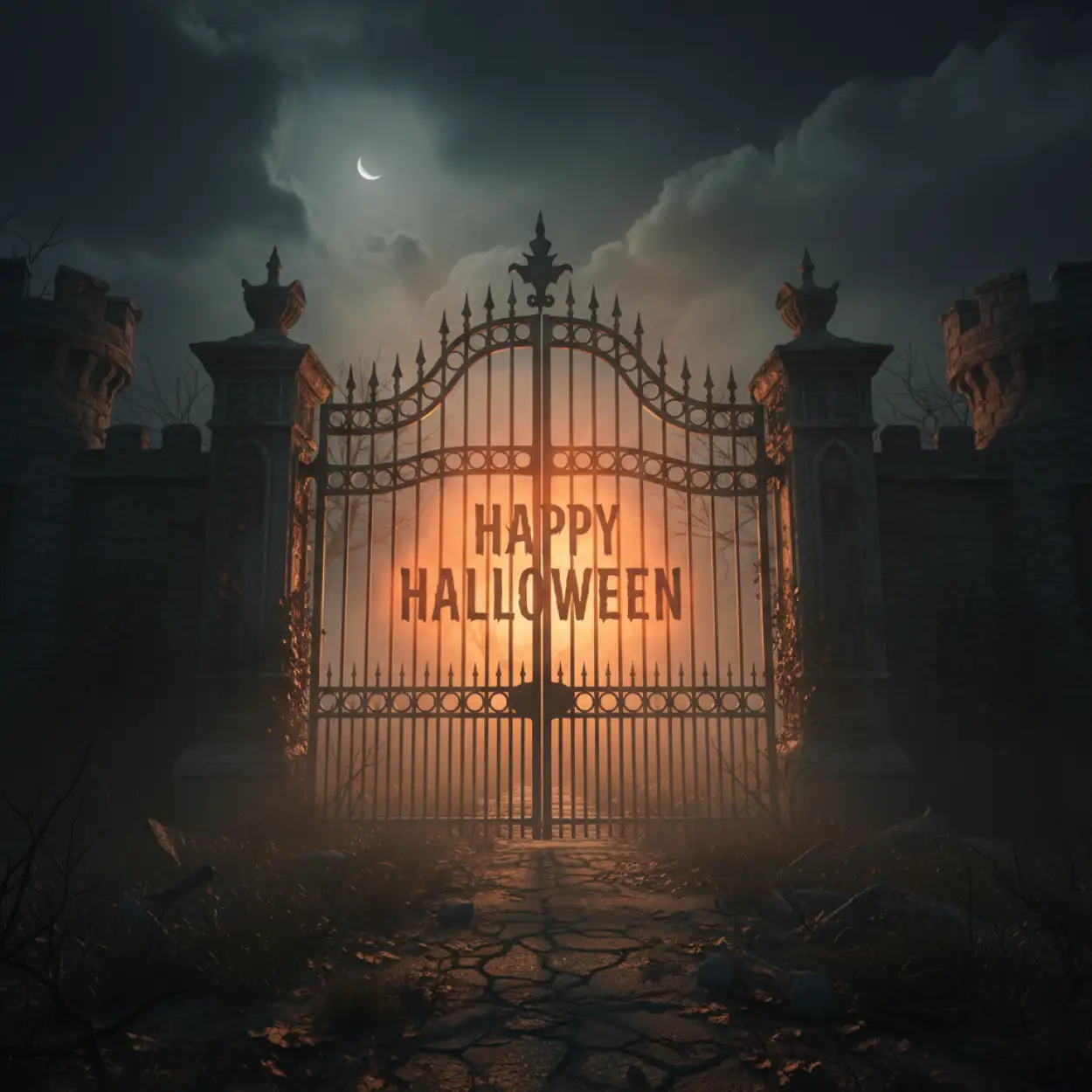 Free Download Happy Halloween 2025 Spooky Wallpaper Hd - High Quality Happy Halloween 2025 Background