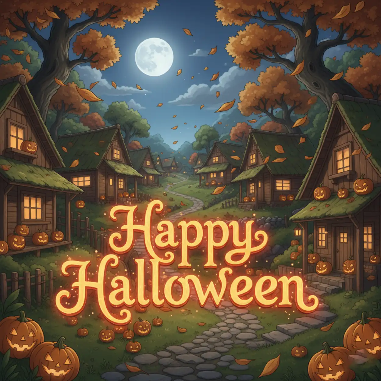Free Download Happy Halloween Horror Movie Poster Style - High Quality Happy Halloween Background