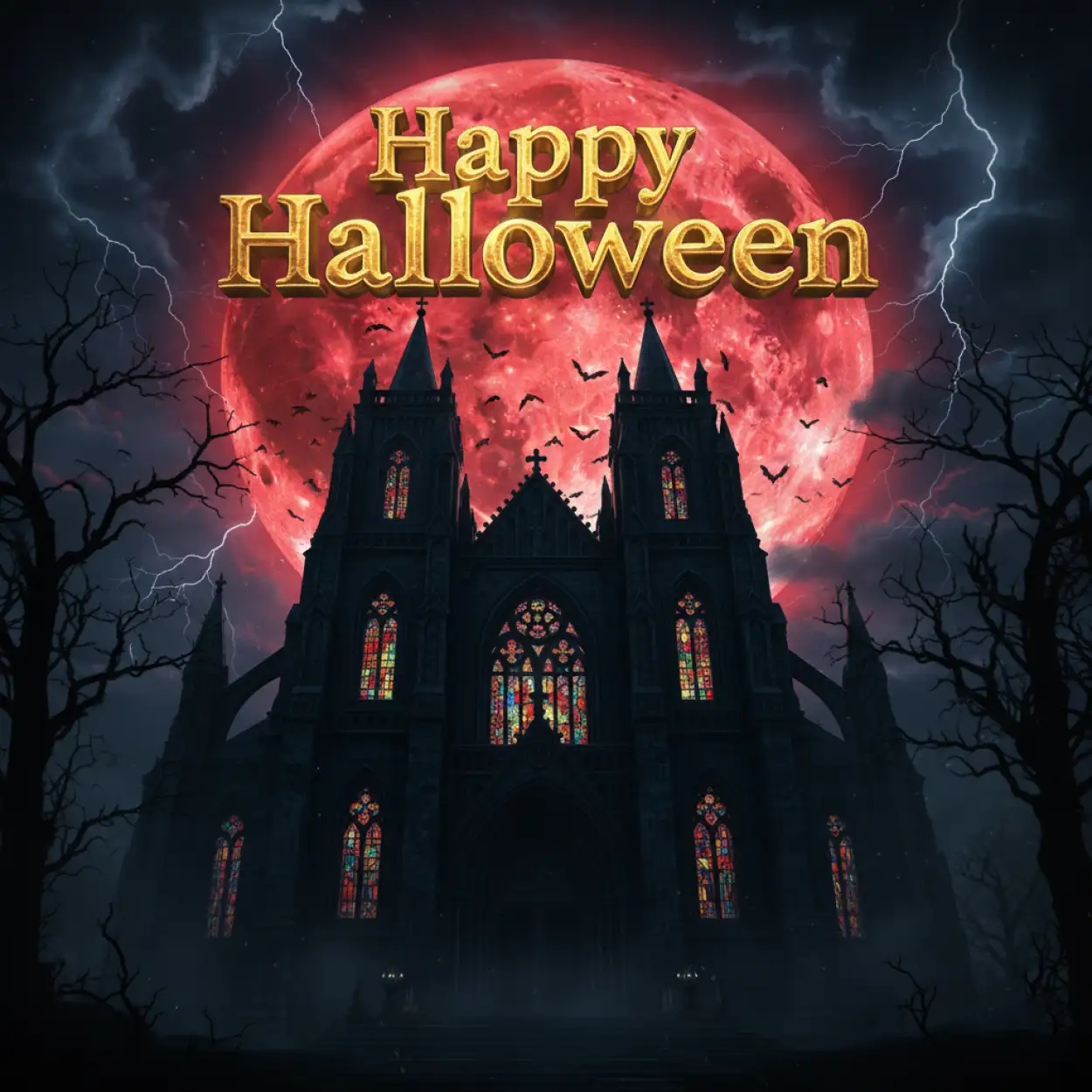 Free Download Happy Halloween Wishes With Name Edit - High Quality Happy Halloween Background