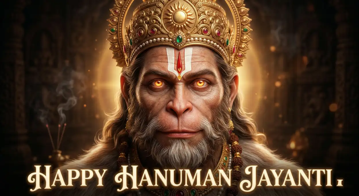 Free Download Happy Hanuman Jayanti 2026 Hd Wallpaper Download - High Quality Happy Hanuman Jayanti 2026 Image
