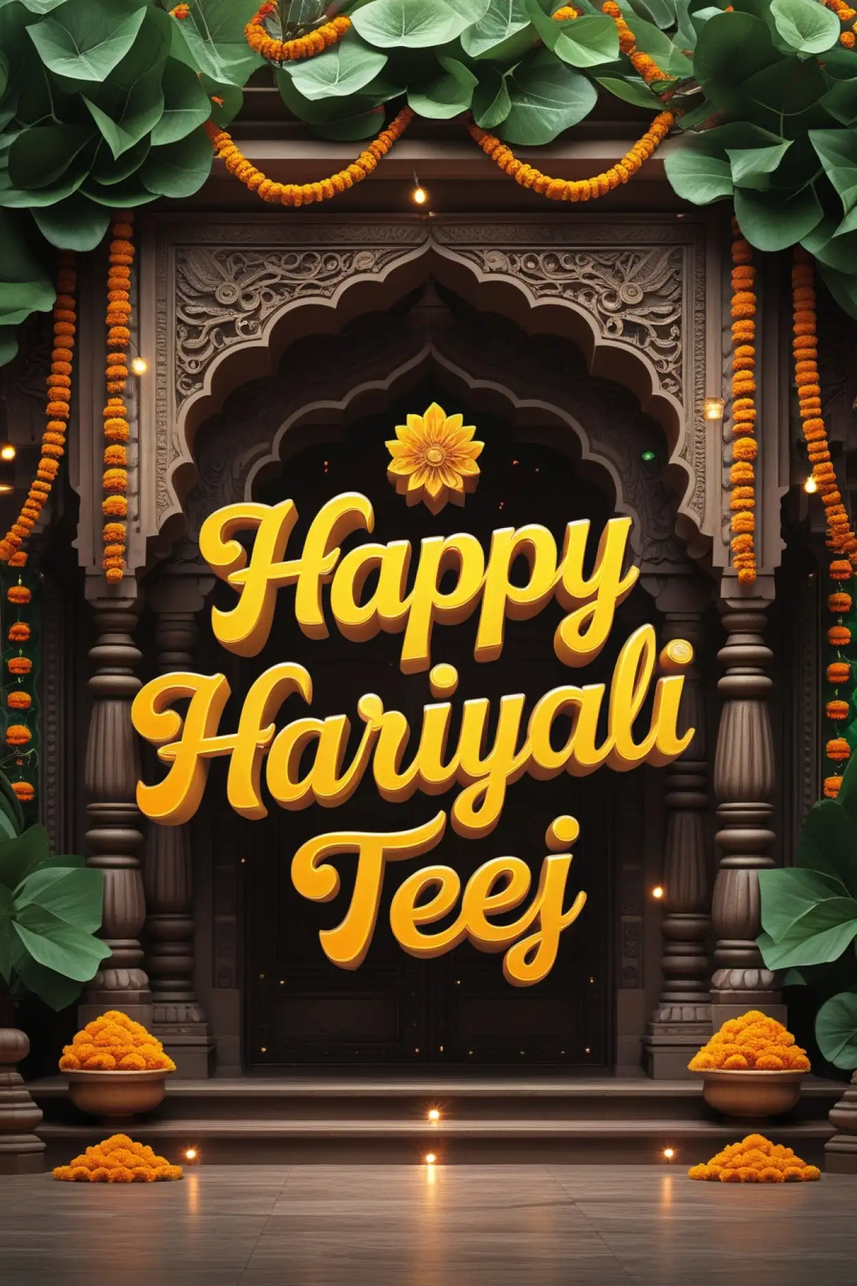 Free Download Happy Hariyali Teej Festival Background Image - High Quality Happy Hariyali Teej Background