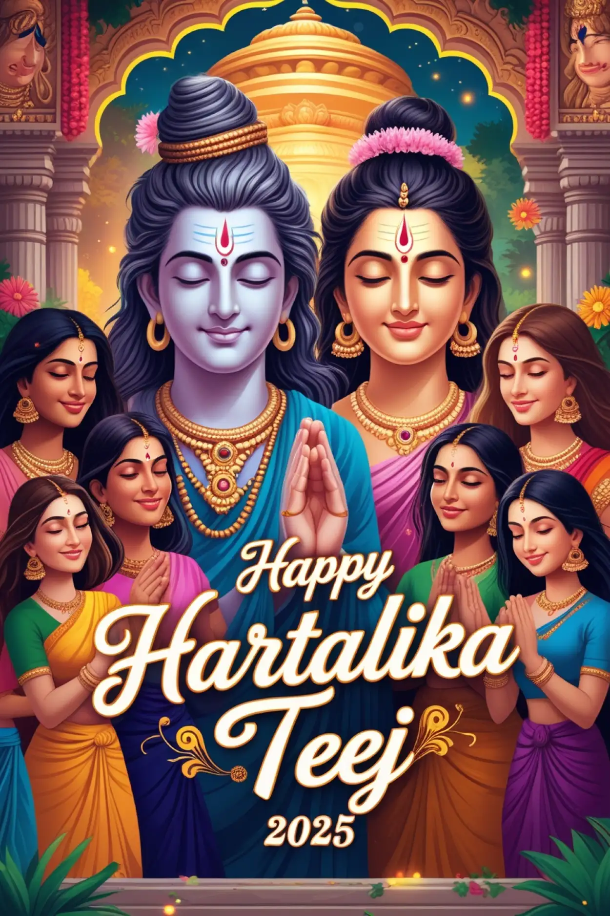 Happy Hartalika Teej 2025 Photo Status For WhatsApp - Royalty Free Happy Hartalika Teej 2025 Image | Pngmagic Free Download Happy Hartalika Teej 2025 Photo Status For WhatsApp - High Quality Happy Hartalika Teej 2025 Background