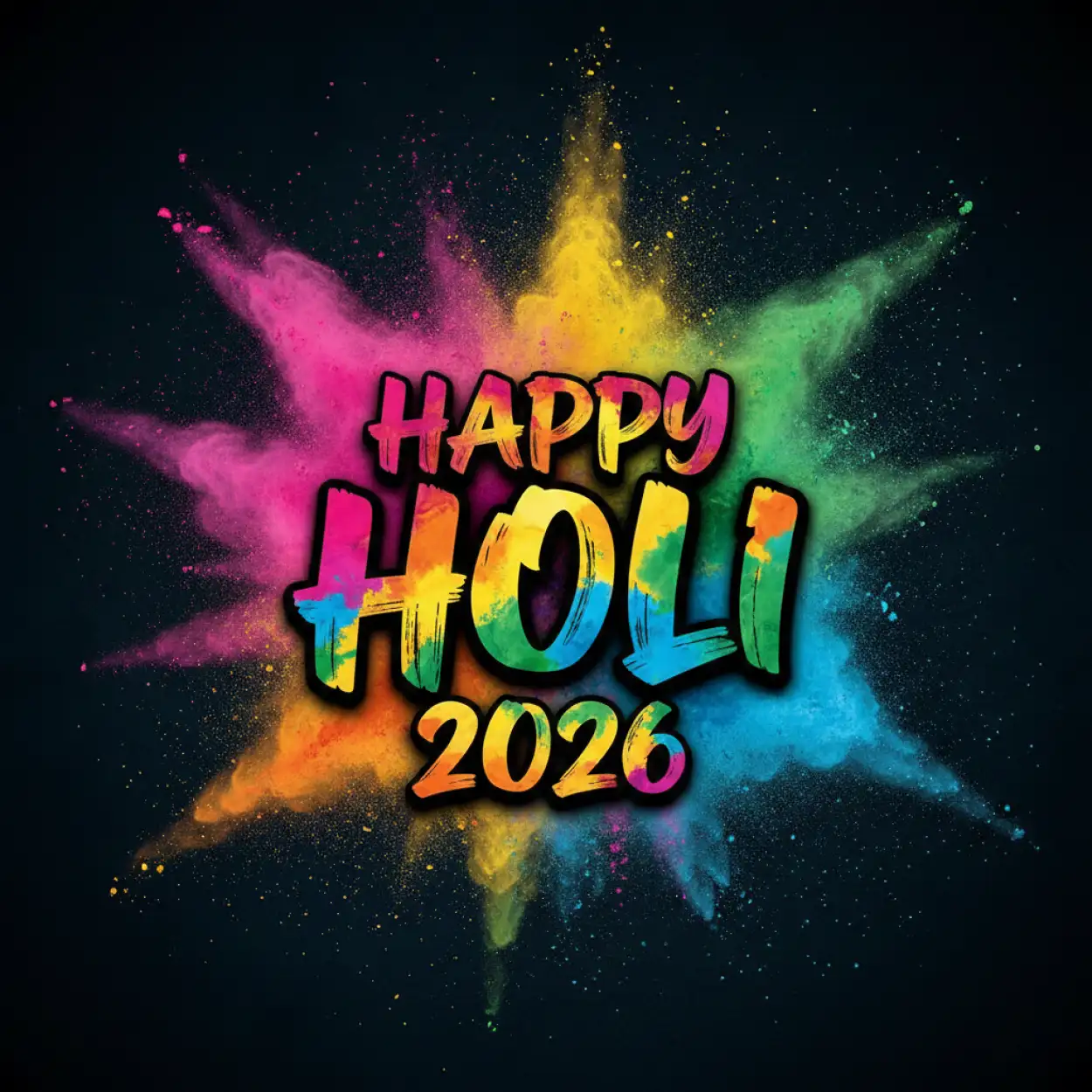 Free Download Happy Holi 2026 Advance Wishes - High Quality Happy Holi 2026 Image