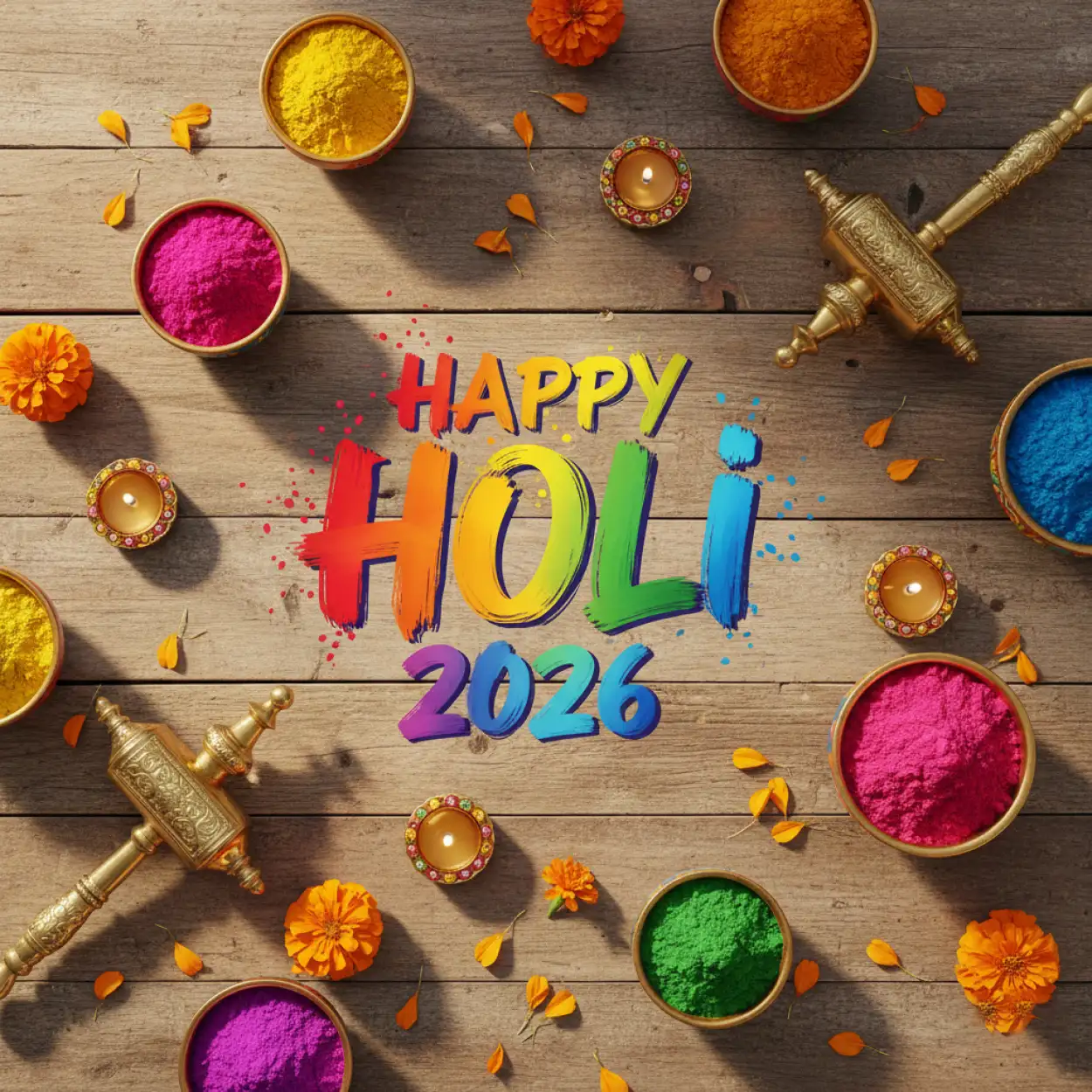 Free Download Happy Holi 2026 Corporate Greetings - High Quality Happy Holi 2026 Image