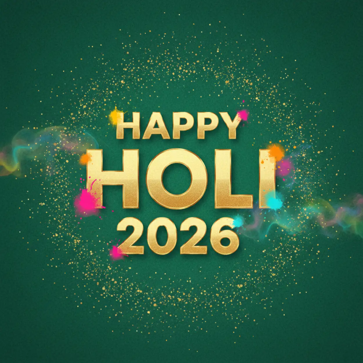 Free Download Happy Holi 2026 Family Whatsapp Message - High Quality Happy Holi 2026 Image