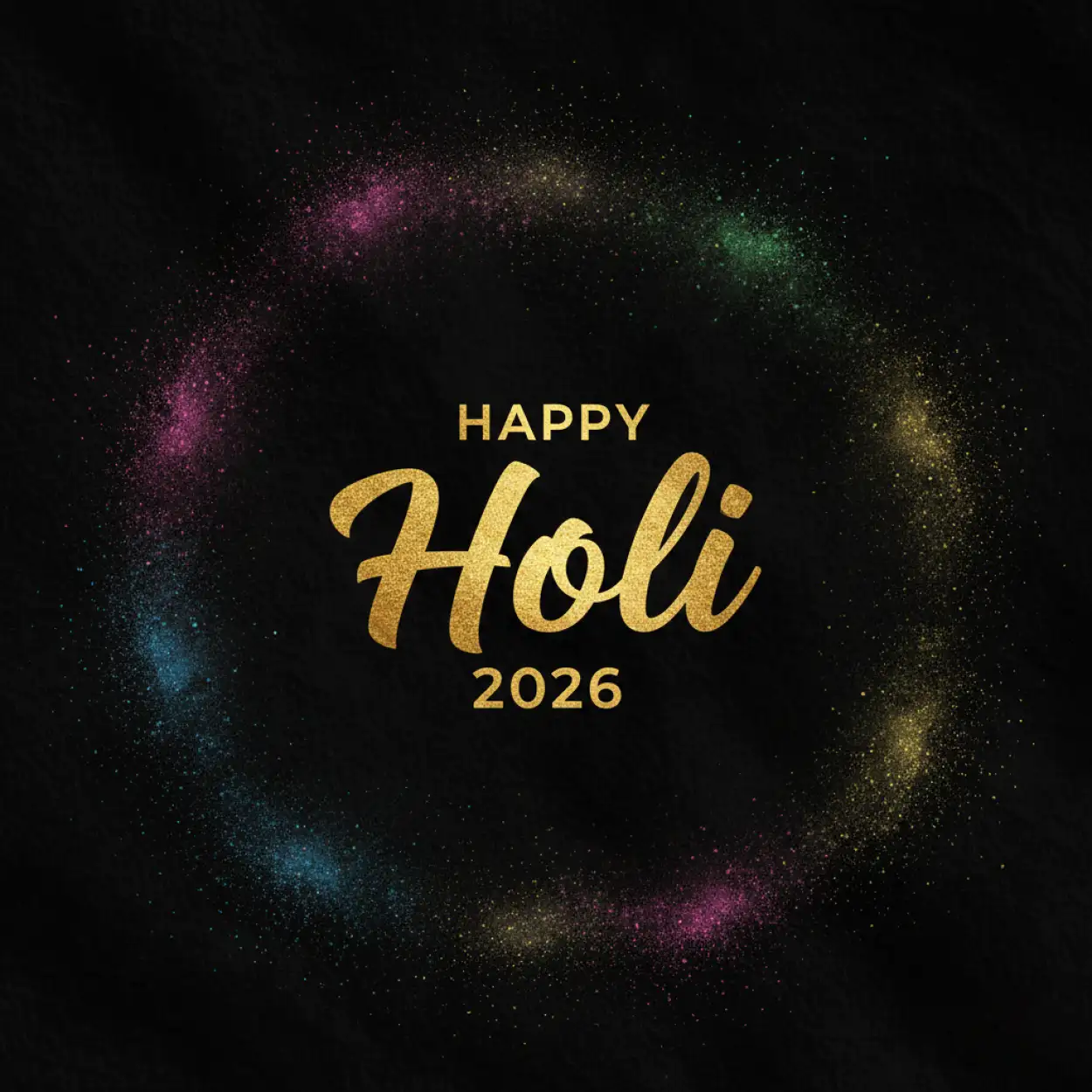 Free Download Happy Holi 2026 Greeting Card Canva Template 2 - High Quality Happy Holi Greeting Card 2026 Image