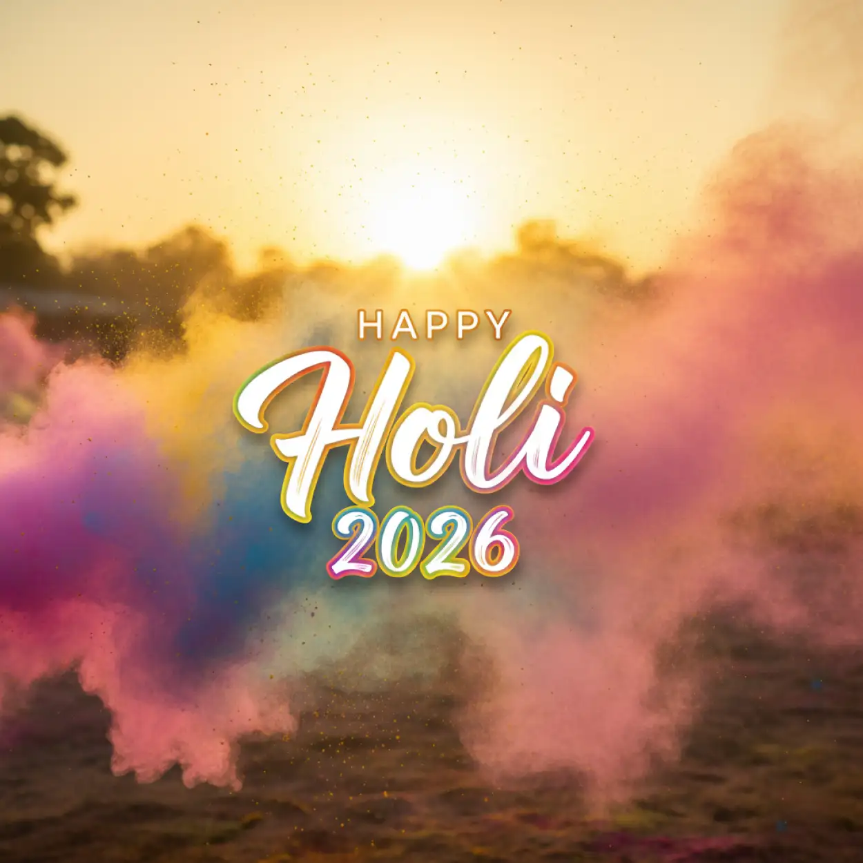 Free Download Happy Holi 2026 Indian Festival Greetings - High Quality Happy Holi 2026 Image