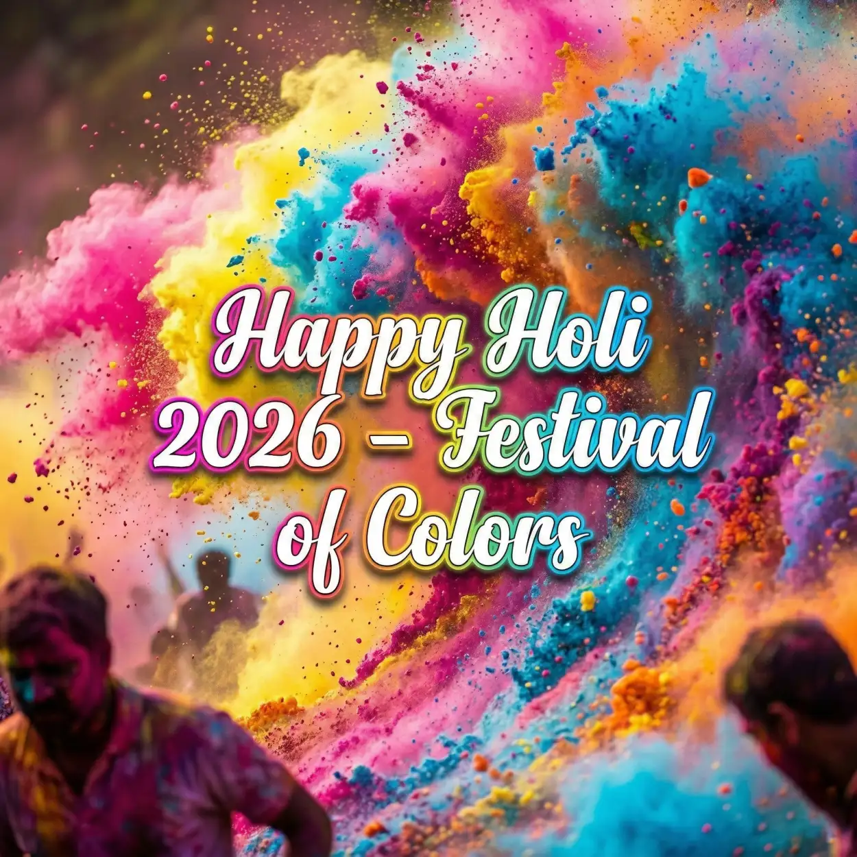 Free Download Happy Holi 2026 Photo Festival Of Colors - High Quality Happy Holi 2026 Photo Image