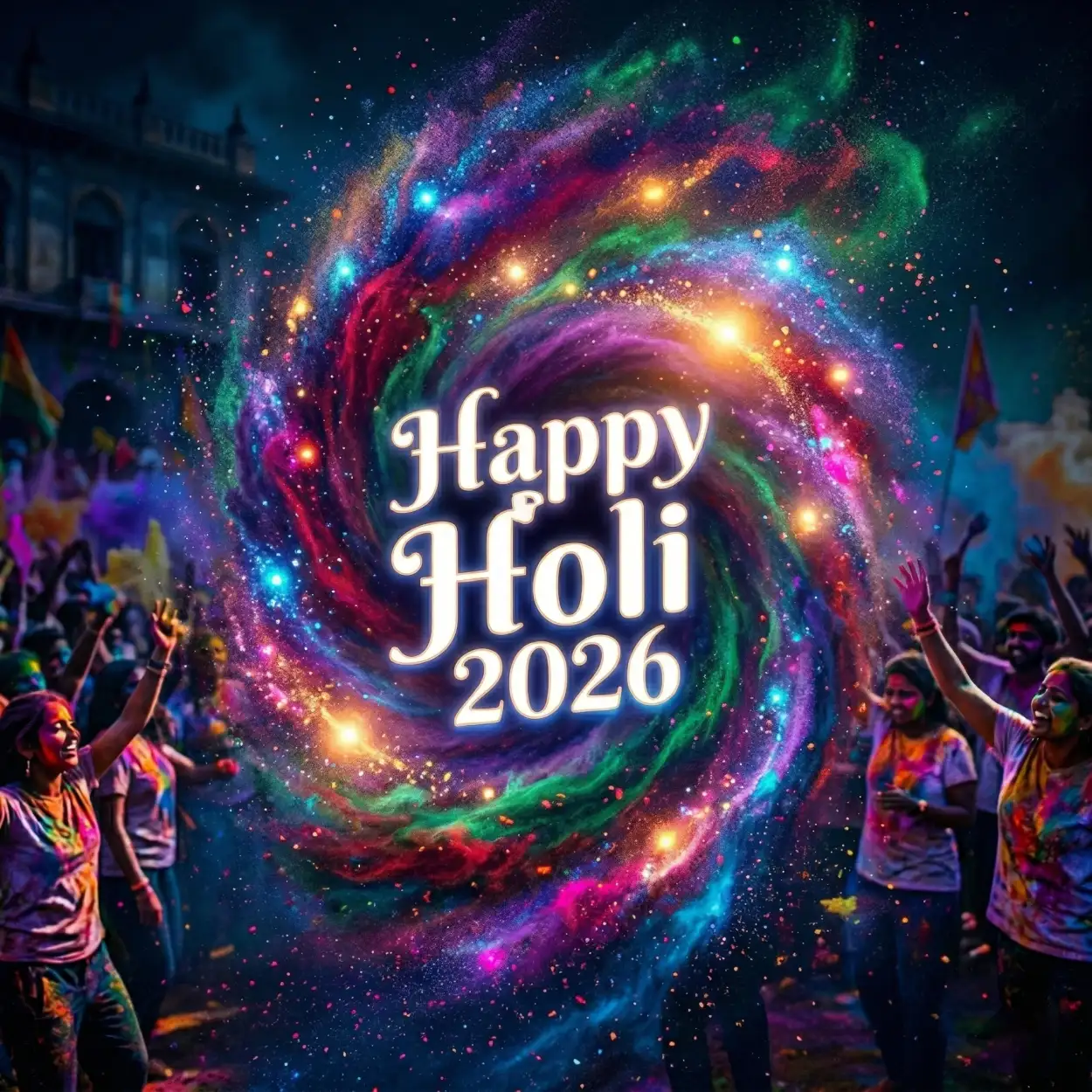 Free Download Happy Holi 2026 Photo Instagram Post Design - High Quality Happy Holi 2026 Photo Image
