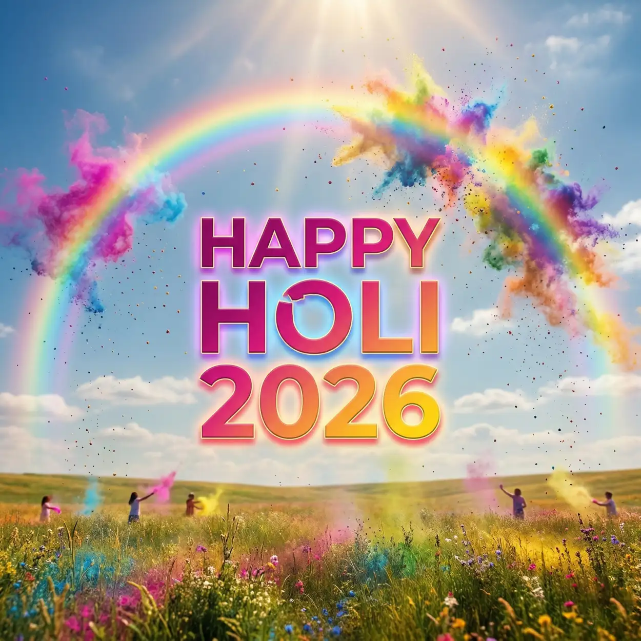 Free Download Happy Holi 2026 Photo Psd Design - High Quality Happy Holi 2026 Photo Image