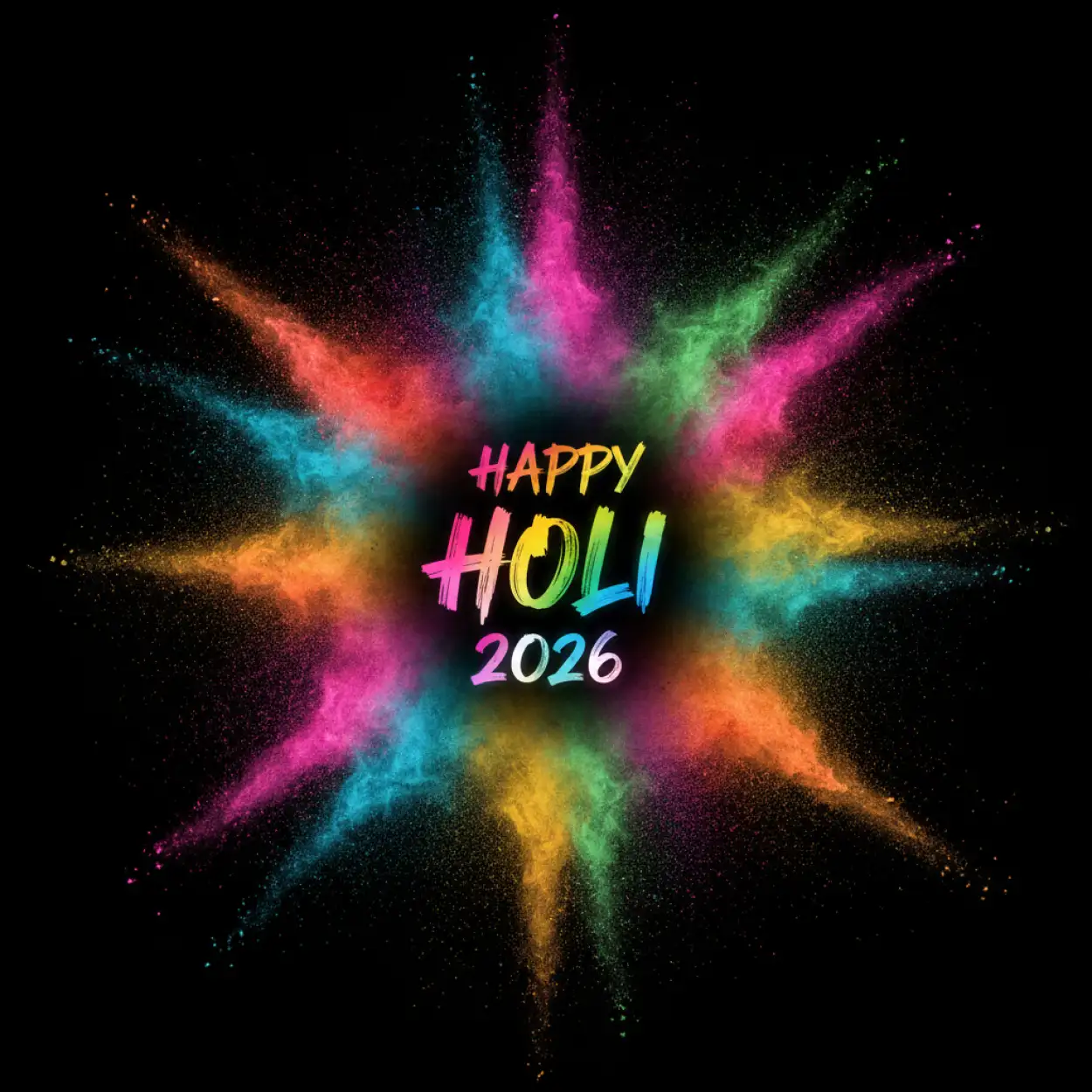 Free Download Happy Holi 2026 Quotes For Friends - High Quality Happy Holi 2026 Image