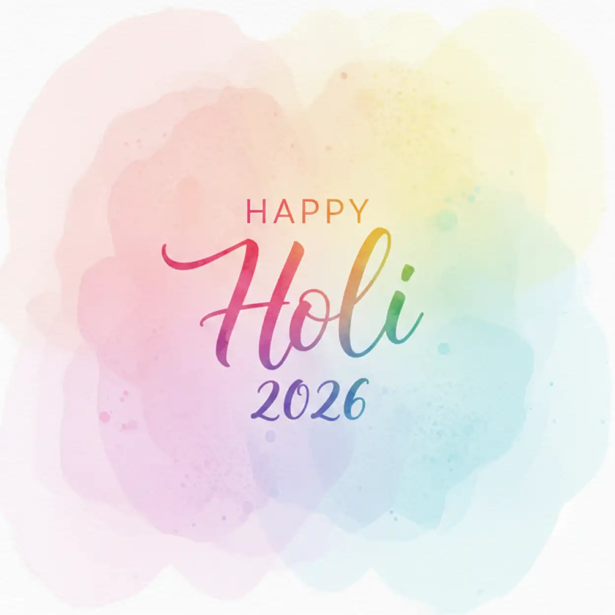 Free Download Happy Holi 2026 Wishes In Hindi - High Quality Happy Holi 2026 Image