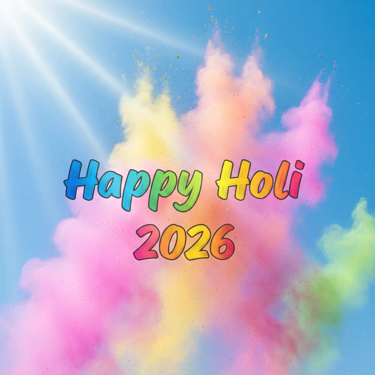 Free Download Happy Holi Celebration 2026 Advertisement Banner - High Quality Happy Holi Celebration 2026 Image