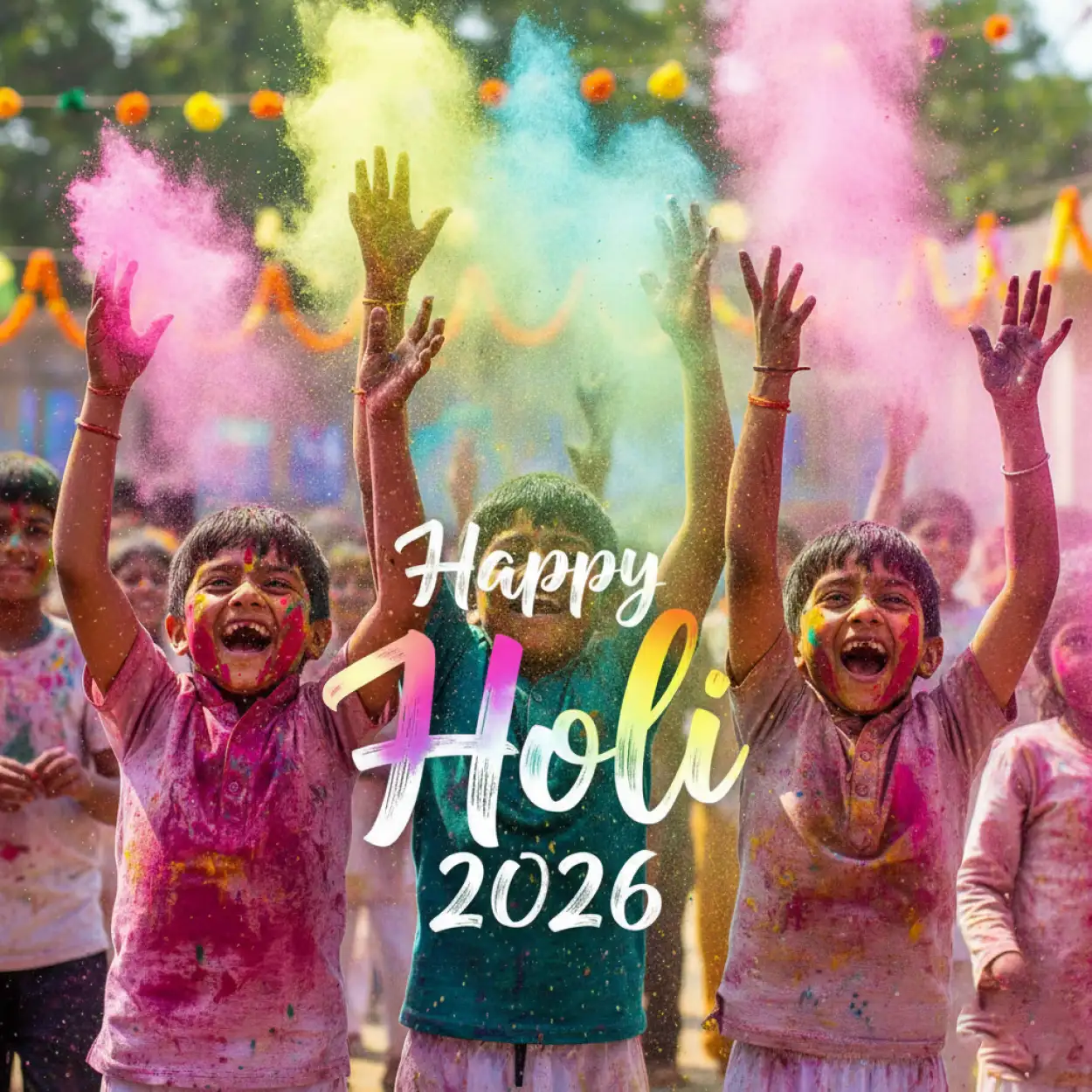 Free Download Happy Holi Celebration 2026 College Event Ideas - High Quality Happy Holi Celebration 2026 Image