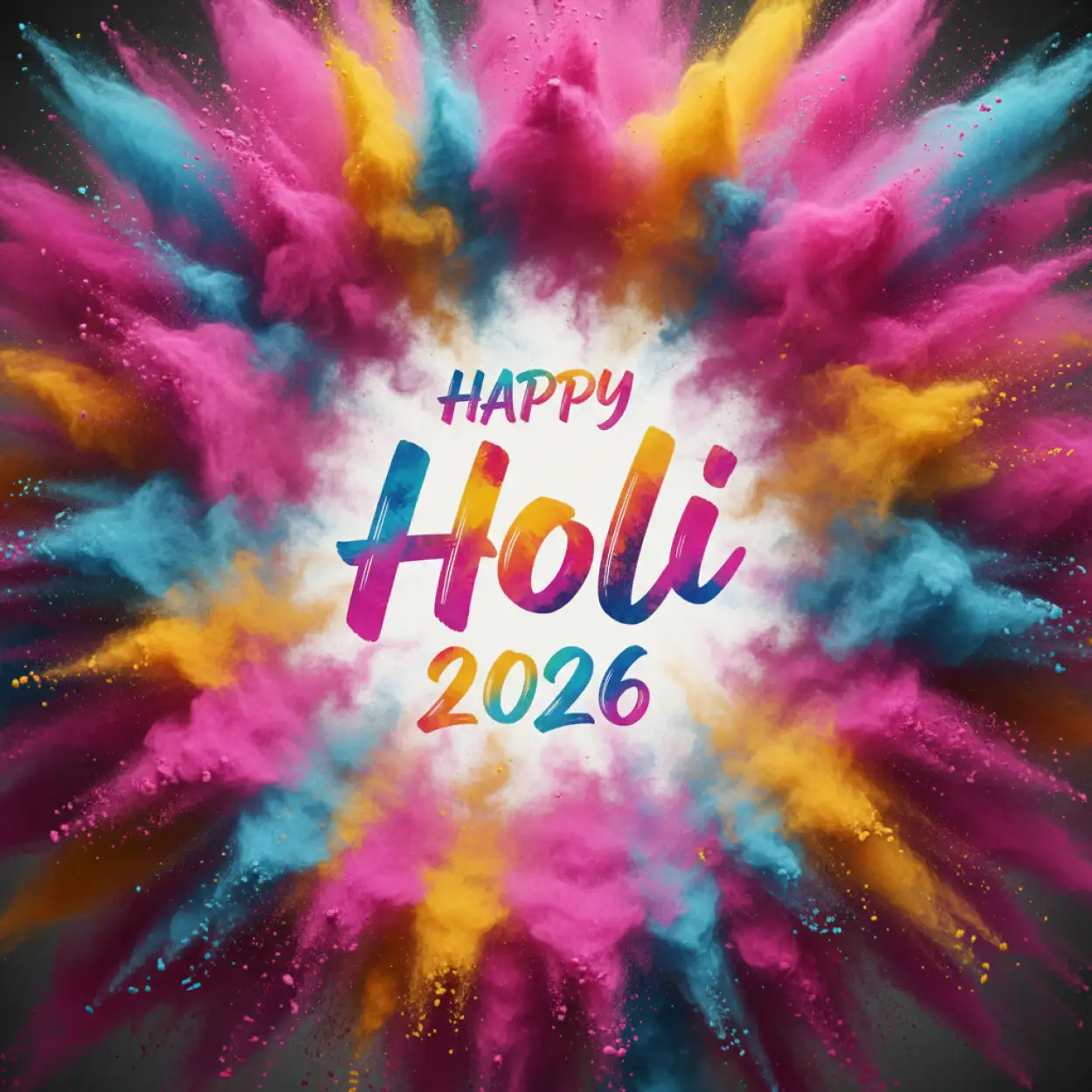 Free Download Happy Holi Celebration 2026 Greetings 2 - High Quality Happy Holi Celebration 2026 Image