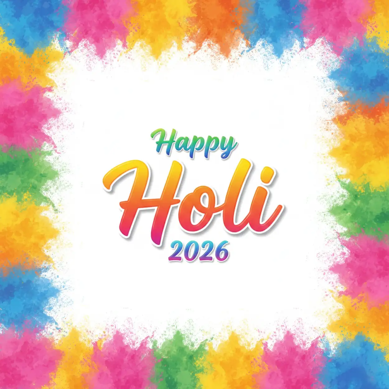 Free Download Happy Holi Celebration 2026 Gujarati Wishes - High Quality Happy Holi Celebration 2026 Image