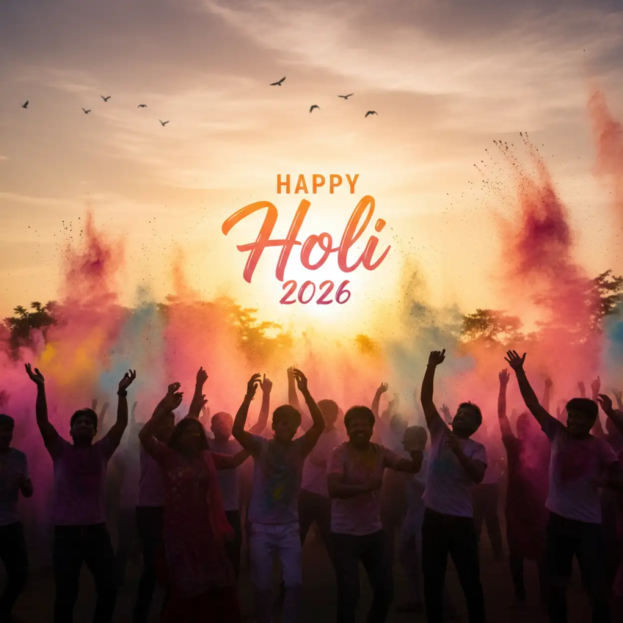 Free Download Happy Holi Celebration 2026 Stock Image 2 - High Quality Happy Holi Celebration 2026 Image