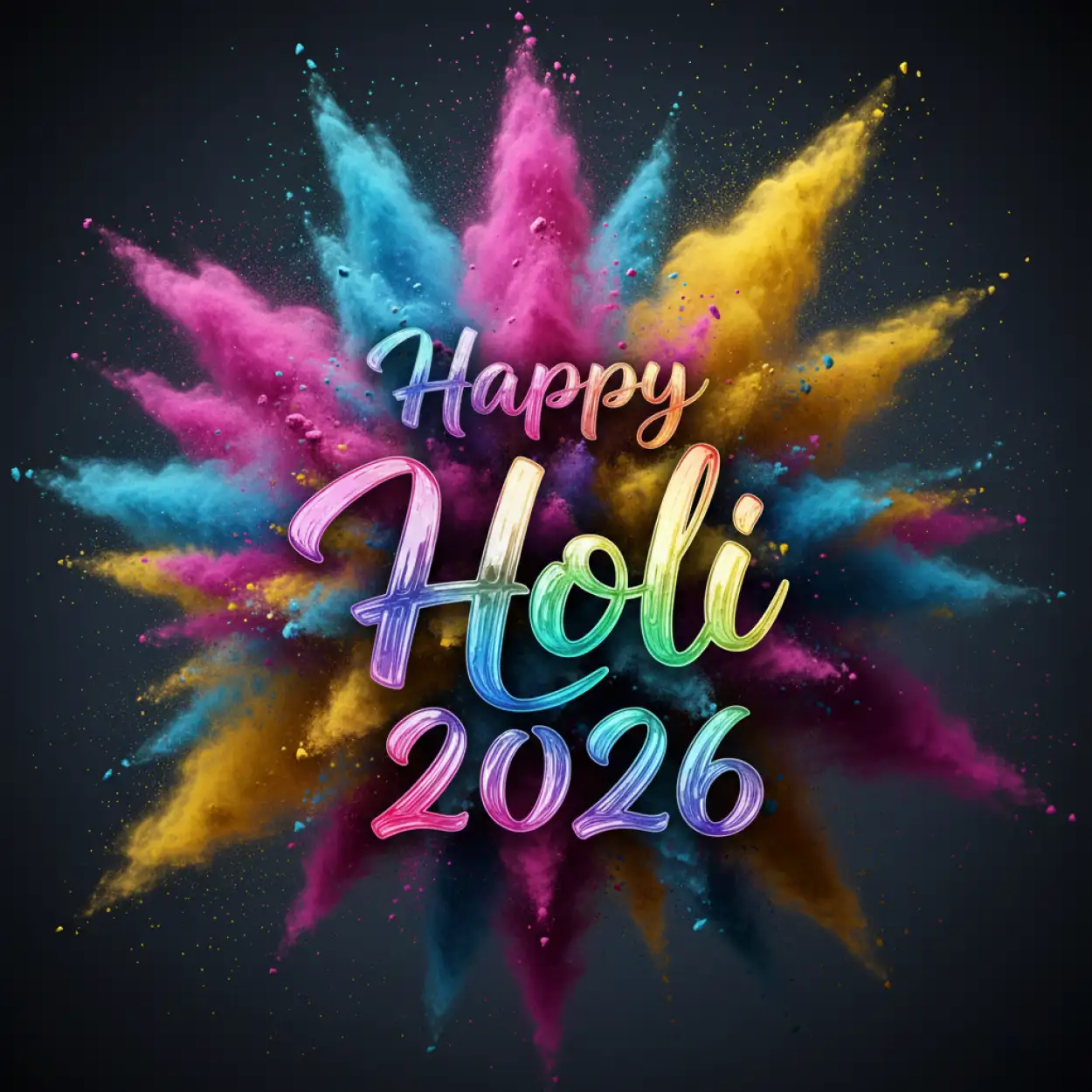 Free Download Happy Holi Celebration 2026 Whatsapp Dp Image 2 - High Quality Happy Holi Celebration 2026 Image