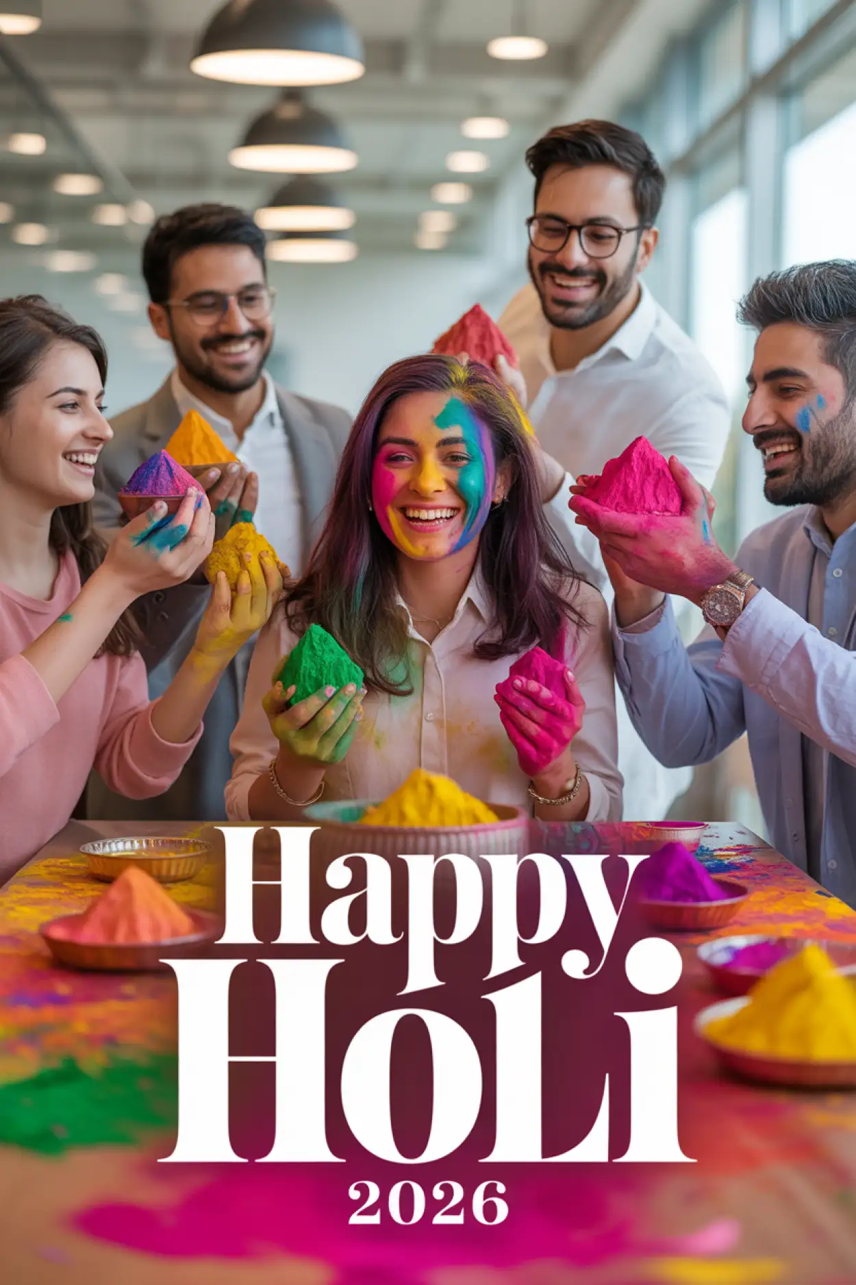 Free Download Happy Holi Wishes 2026 Festive Card Ideas - High Quality Happy Holi Wishes 2026 Image