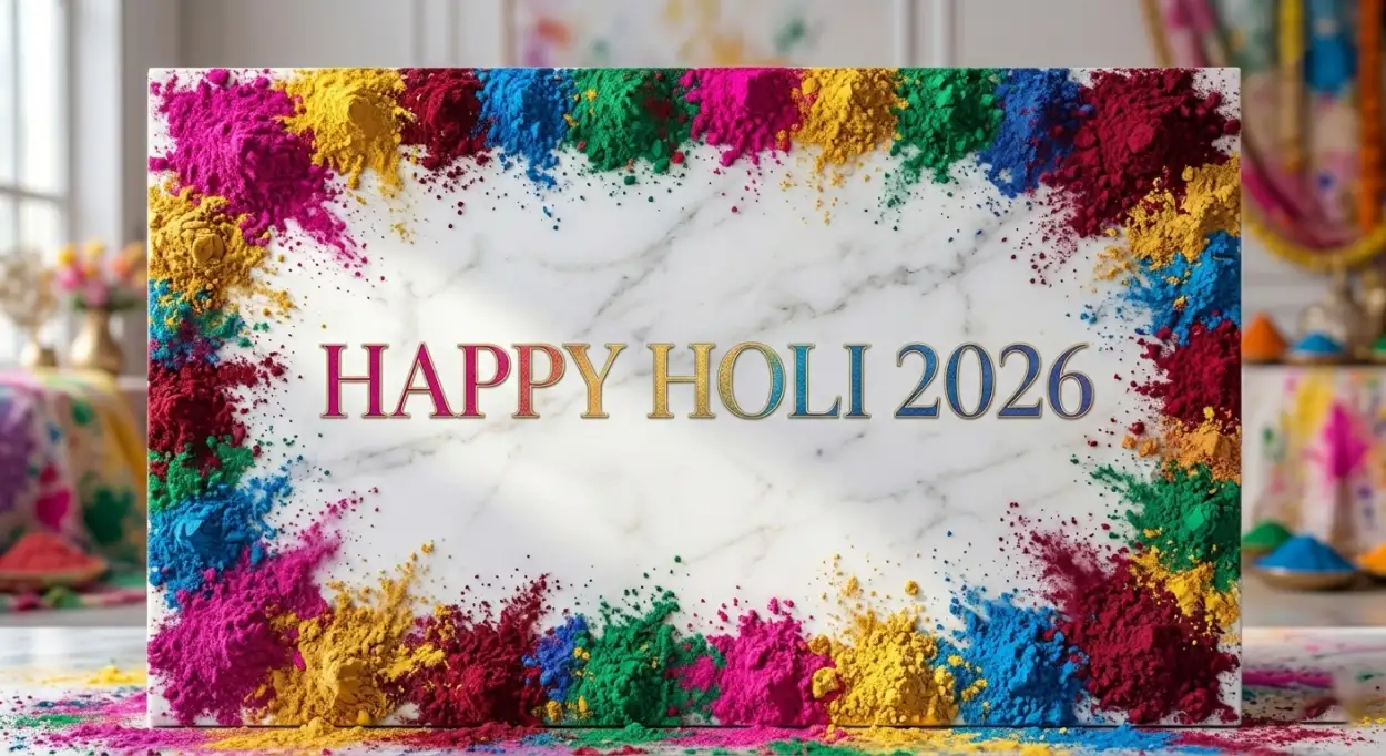 Free Download Happy Holi Wishes 2026 Marketing Banner - High Quality Happy Holi Wishes 2026 Image