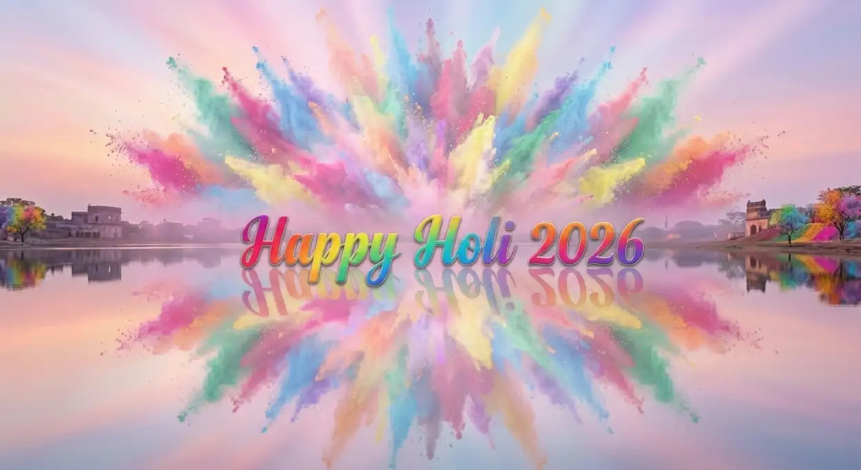 Free Download Happy Holi Wishes 2026 School Celebration Message - High Quality Happy Holi Wishes 2026 Image
