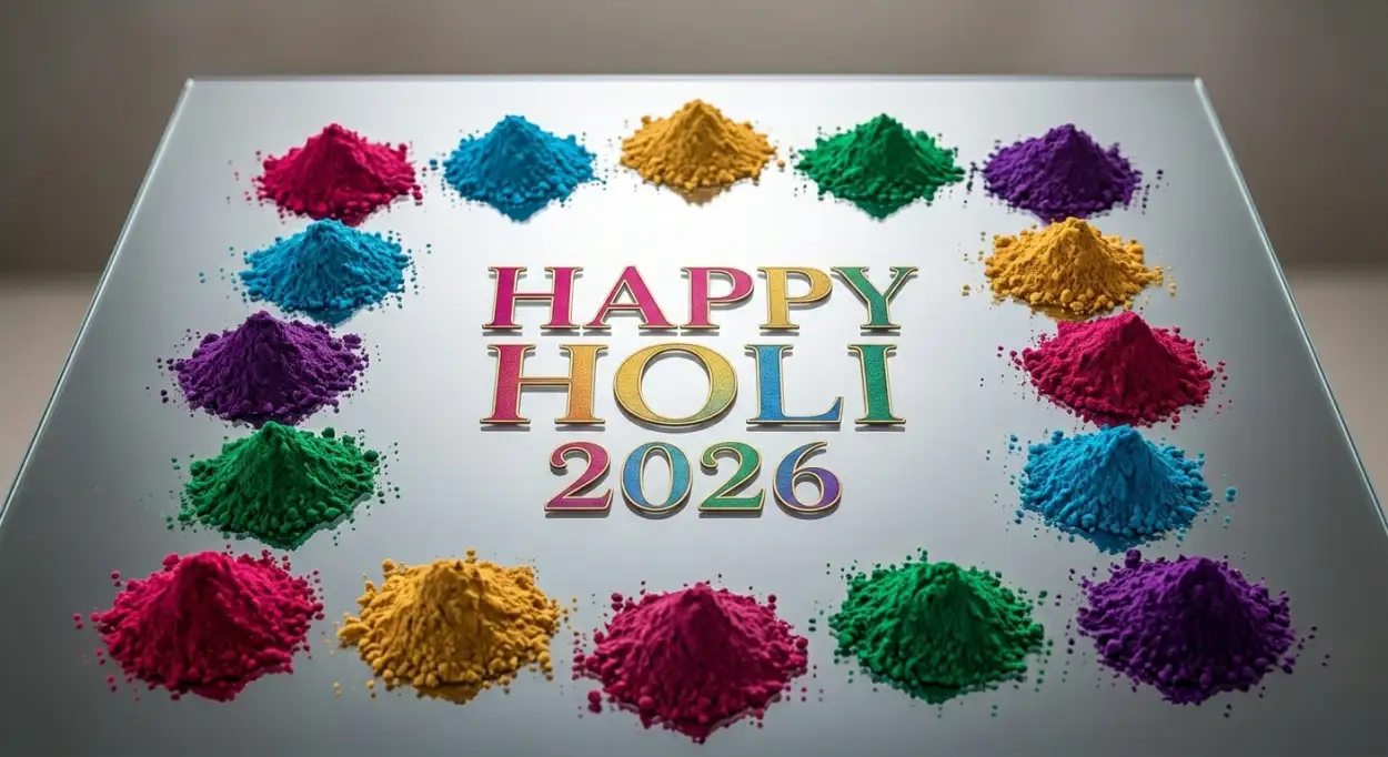 Free Download Happy Holi Wishes 2026 Short Message - High Quality Happy Holi Wishes 2026 Image