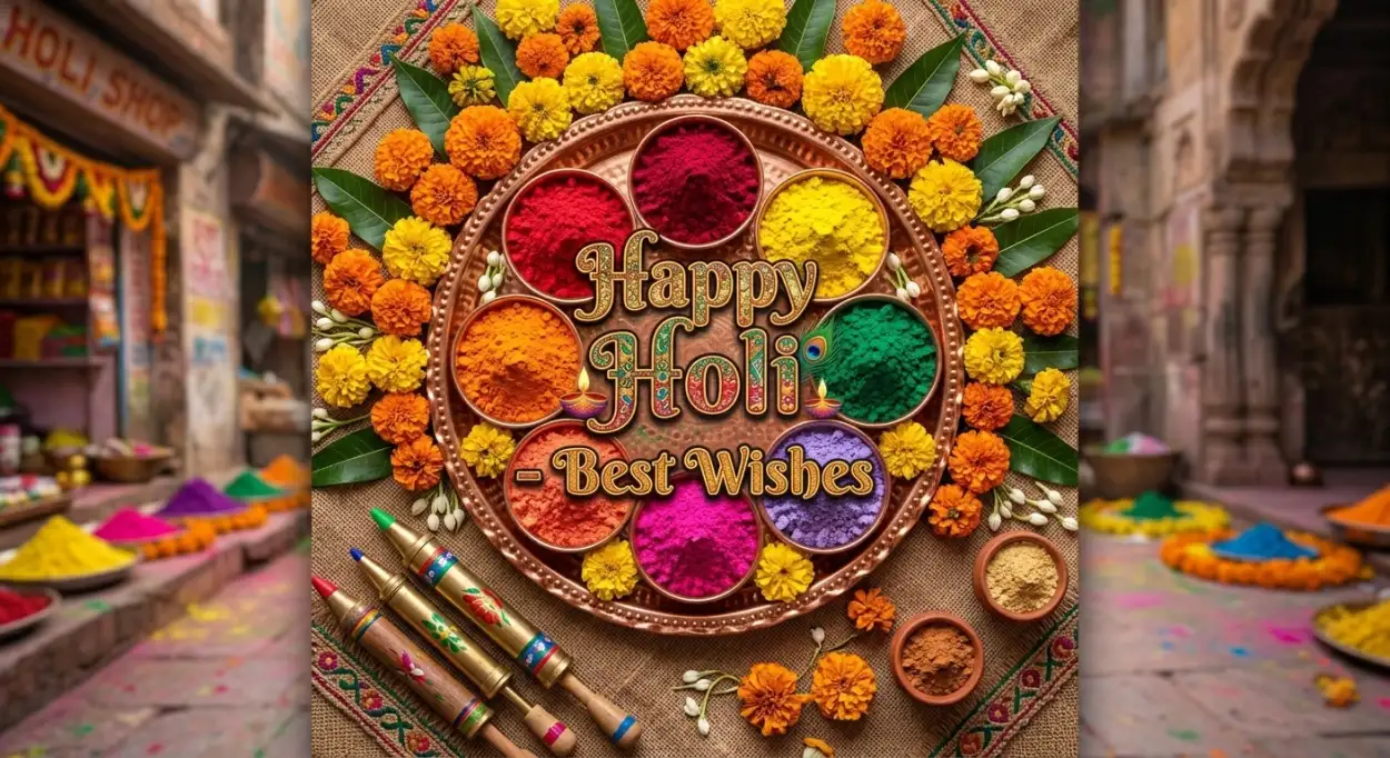Free Download Happy Holi Wishes 2026 Whatsapp Status - High Quality Happy Holi Wishes 2026 Image