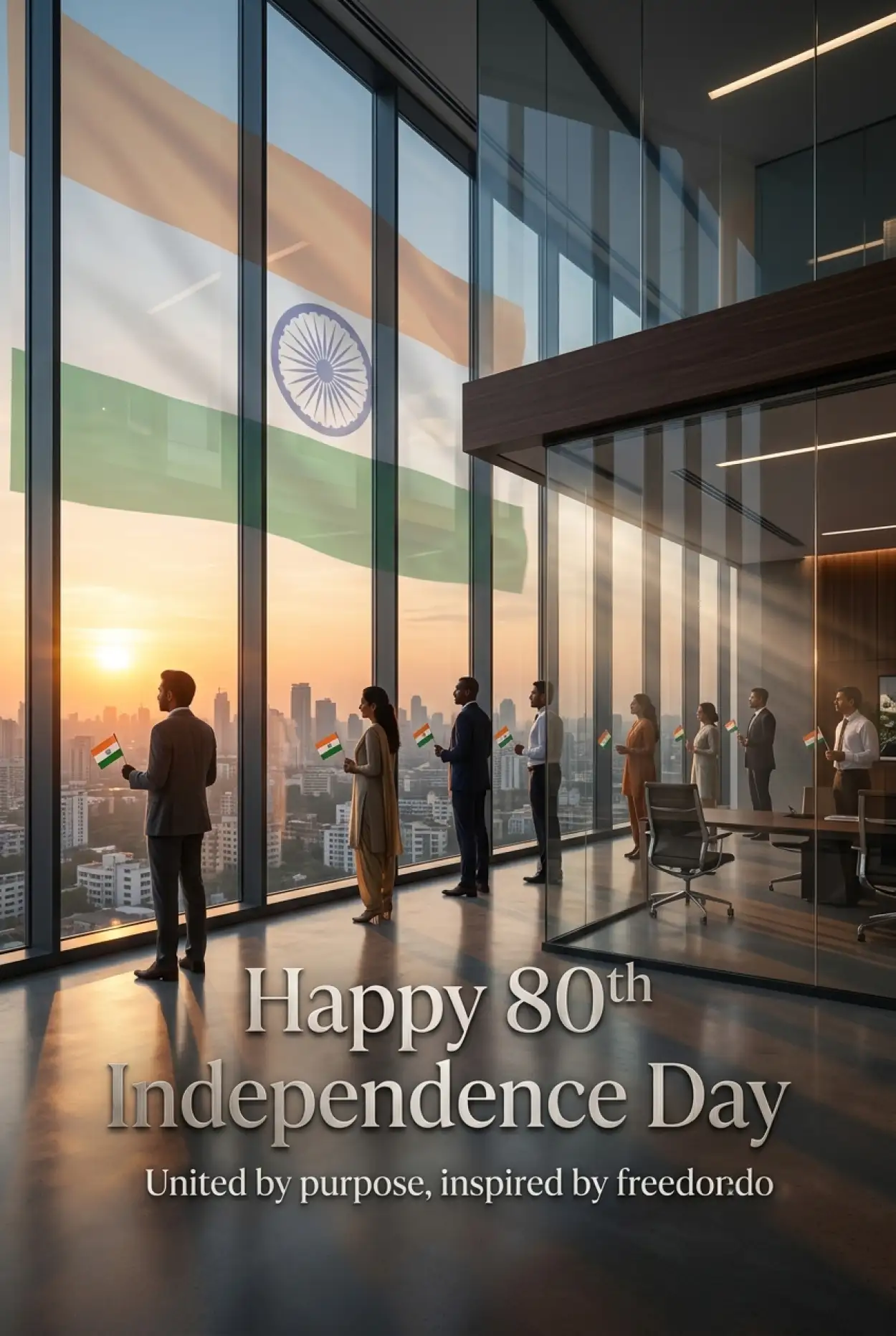 Free Download Happy Independence Day 2026 Business Greeting - High Quality Happy Independence Day 2026 Image
