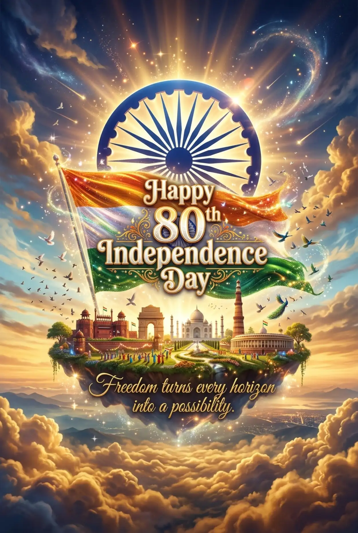 Free Download Happy Independence Day 2026 Function Banner - High Quality Happy Independence Day 2026 Image