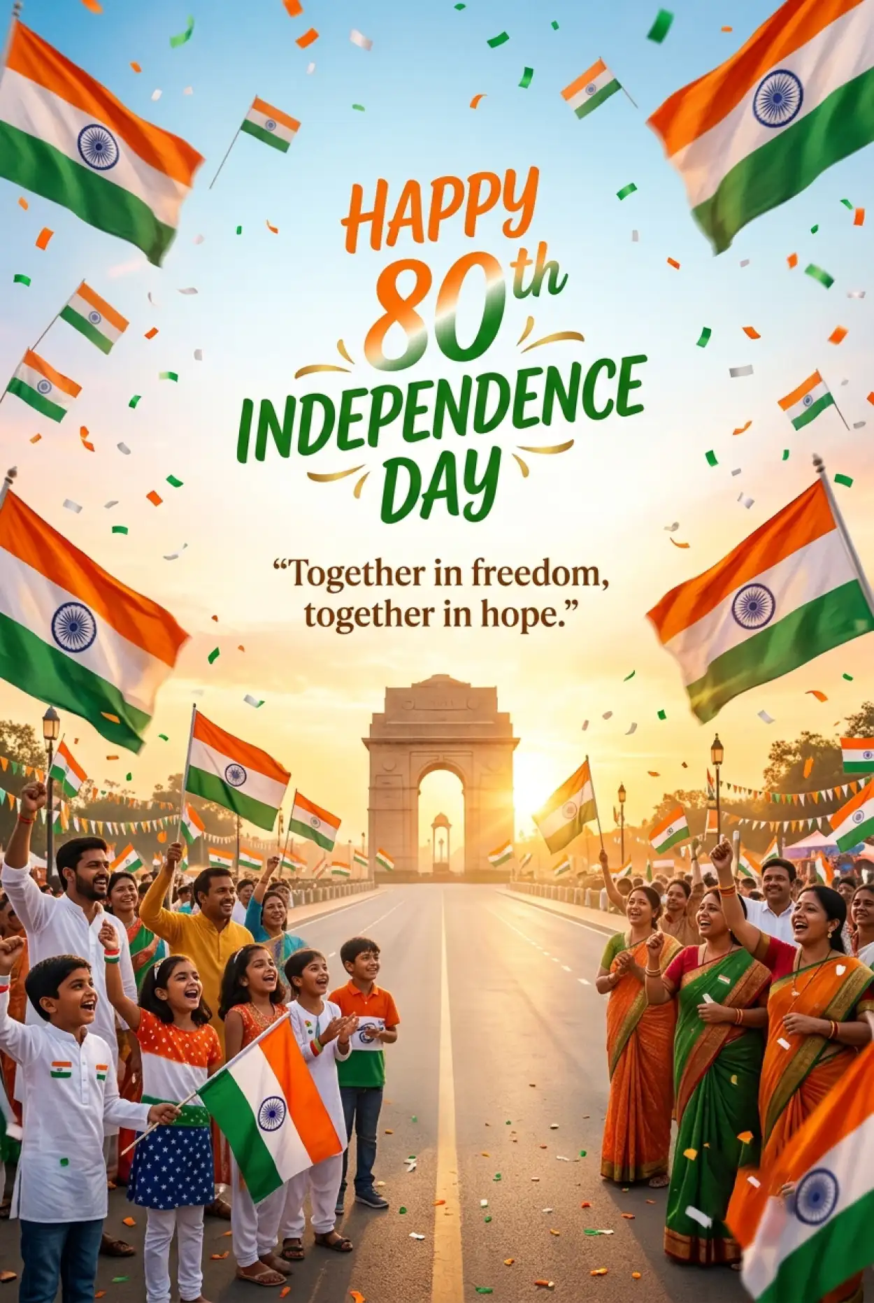 Free Download Happy Independence Day 2026 Hd Poster - High Quality Happy Independence Day 2026 Image