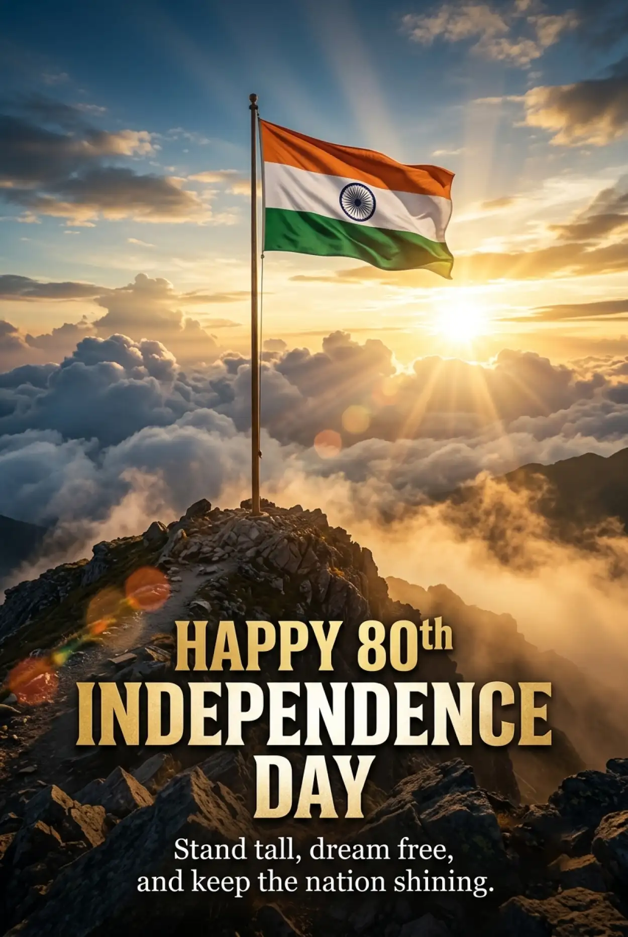 Free Download Happy Independence Day 2026 Instagram Post - High Quality Happy Independence Day 2026 Image