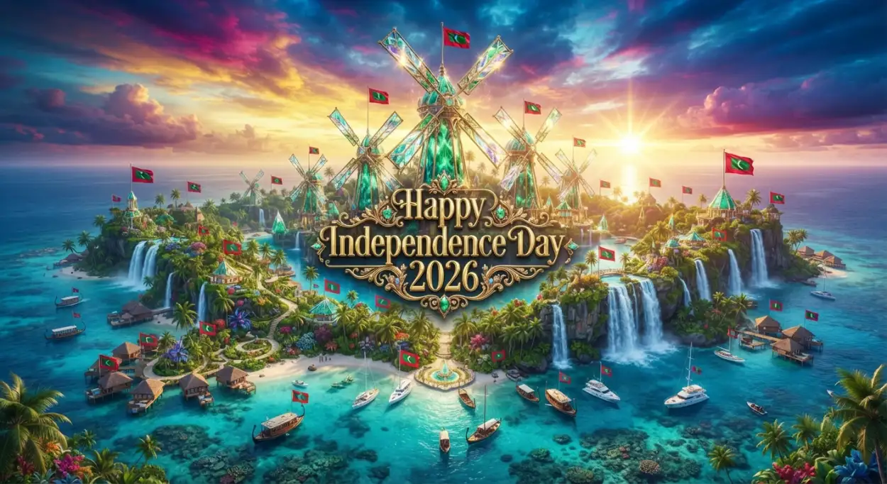 Free Download Happy Independence Day 2026 Maldives Instagram Post - High Quality Maldives Independence Day 2026 Image