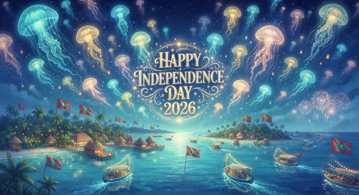 Free Download Happy Independence Day 2026 Maldives Linkedin Banner - High Quality Maldives Independence Day 2026 Image