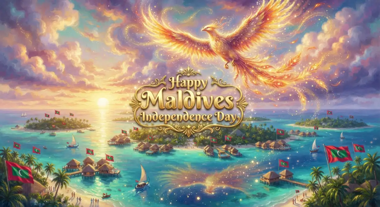 Free Download Happy Independence Day 2026 Maldives Youtube Thumbnail - High Quality Maldives Independence Day 2026 Background Image