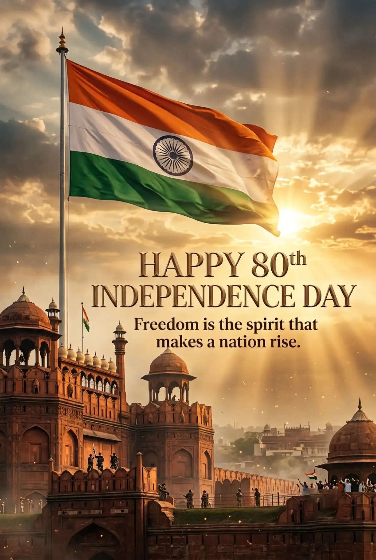 Free Download Happy Independence Day 2026 Social Media Post - High Quality Happy Independence Day 2026 Image