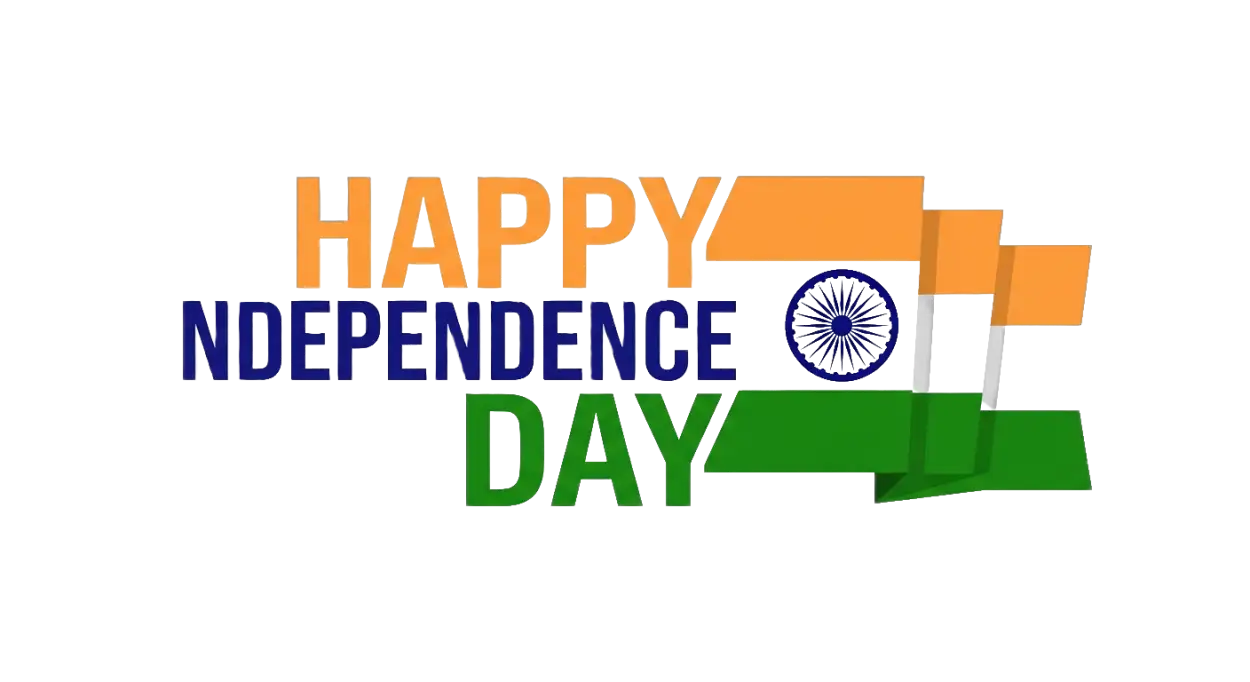 Free Download Happy Independence Day 2026 Transparent Png - High Quality Happy Independence Day Png 2026 Transparent PNG
