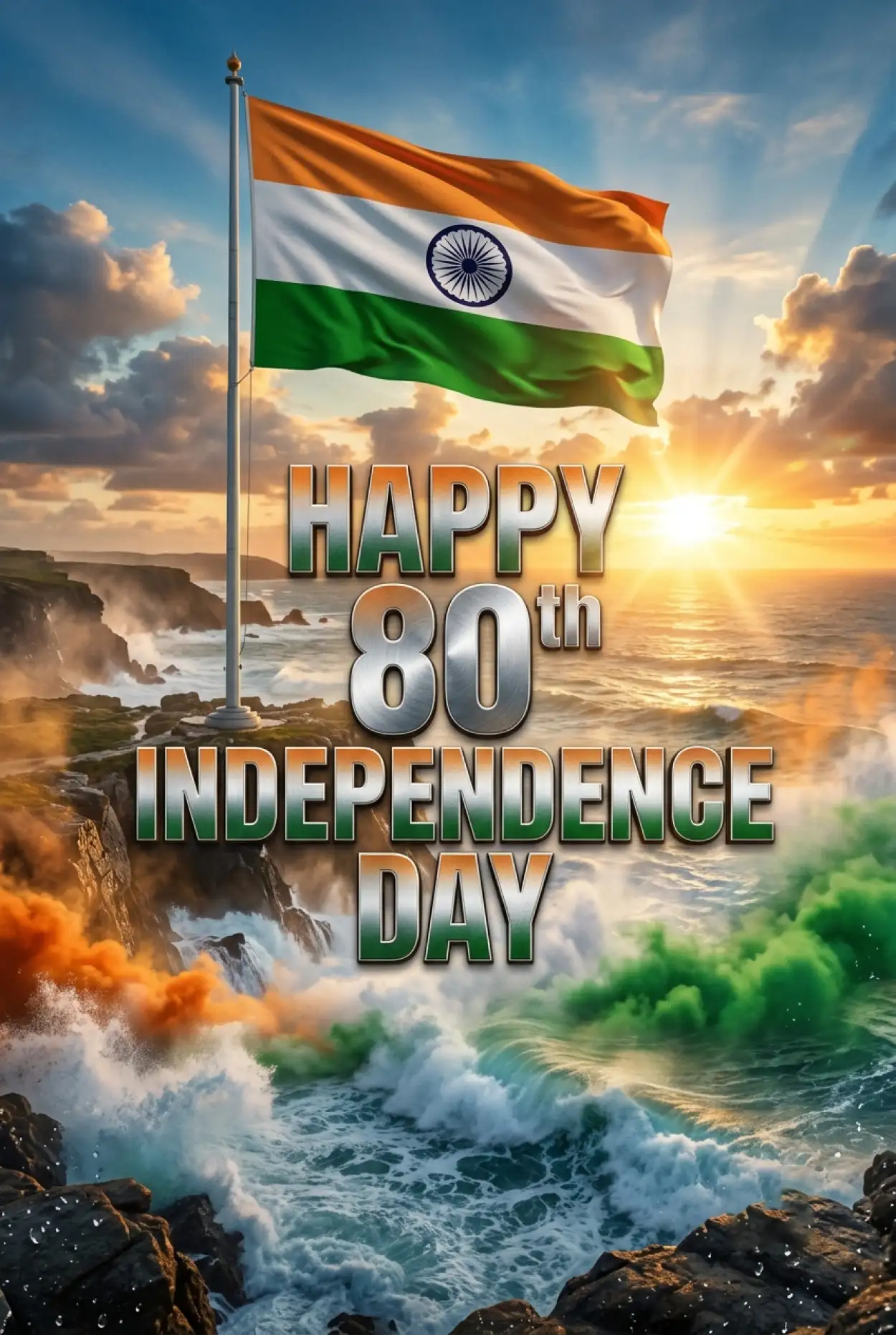 Free Download Happy Independence Day 2026 Whatsapp Status - High Quality Happy Independence Day 2026 Image
