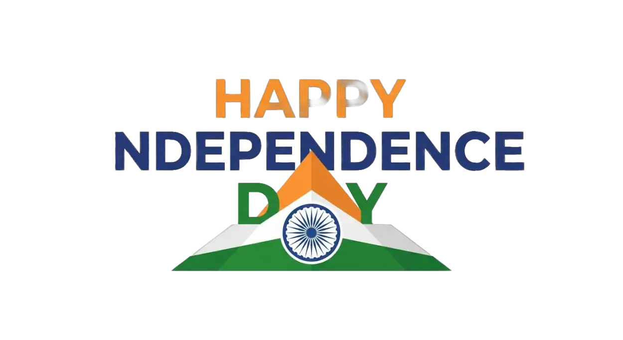 Free Download Happy Independence Day 3d Png 2 - High Quality Happy Independence Day Png 2026 Transparent PNG